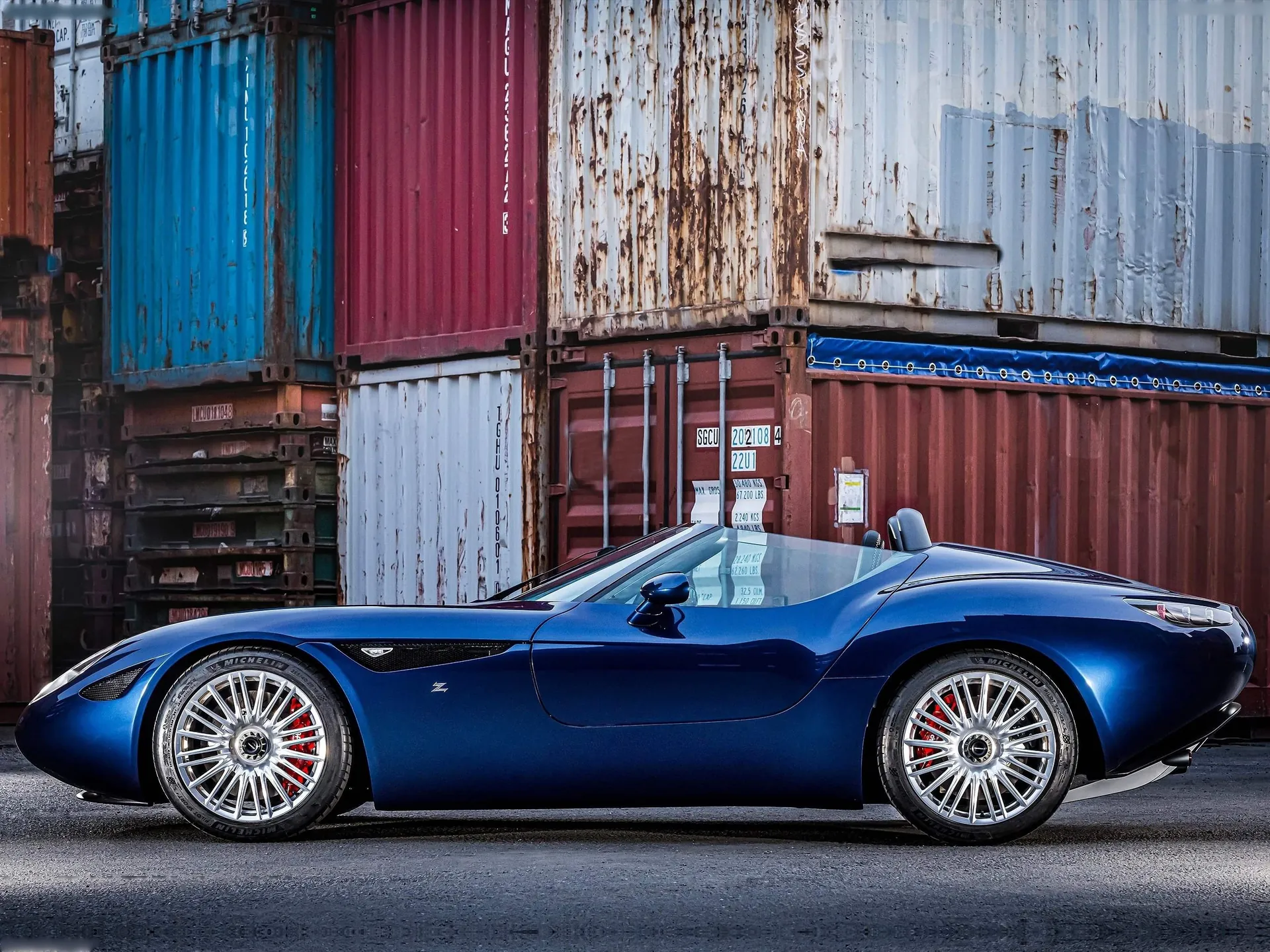 Zagato Mostro Barchetta (2022) – boční profil