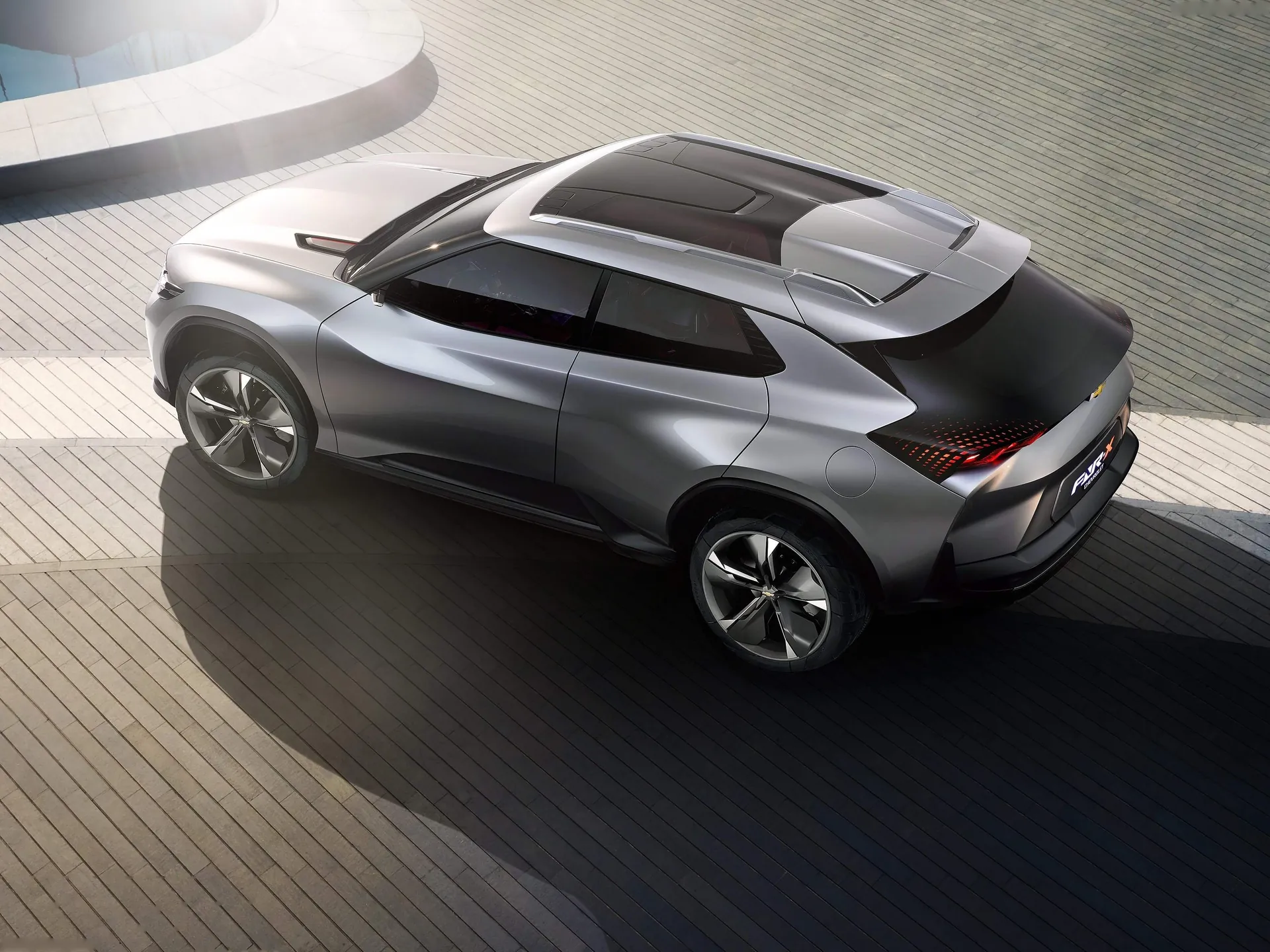 Chevrolet FNR-X Concept (2017) – zadní tříčtvrteční pohled