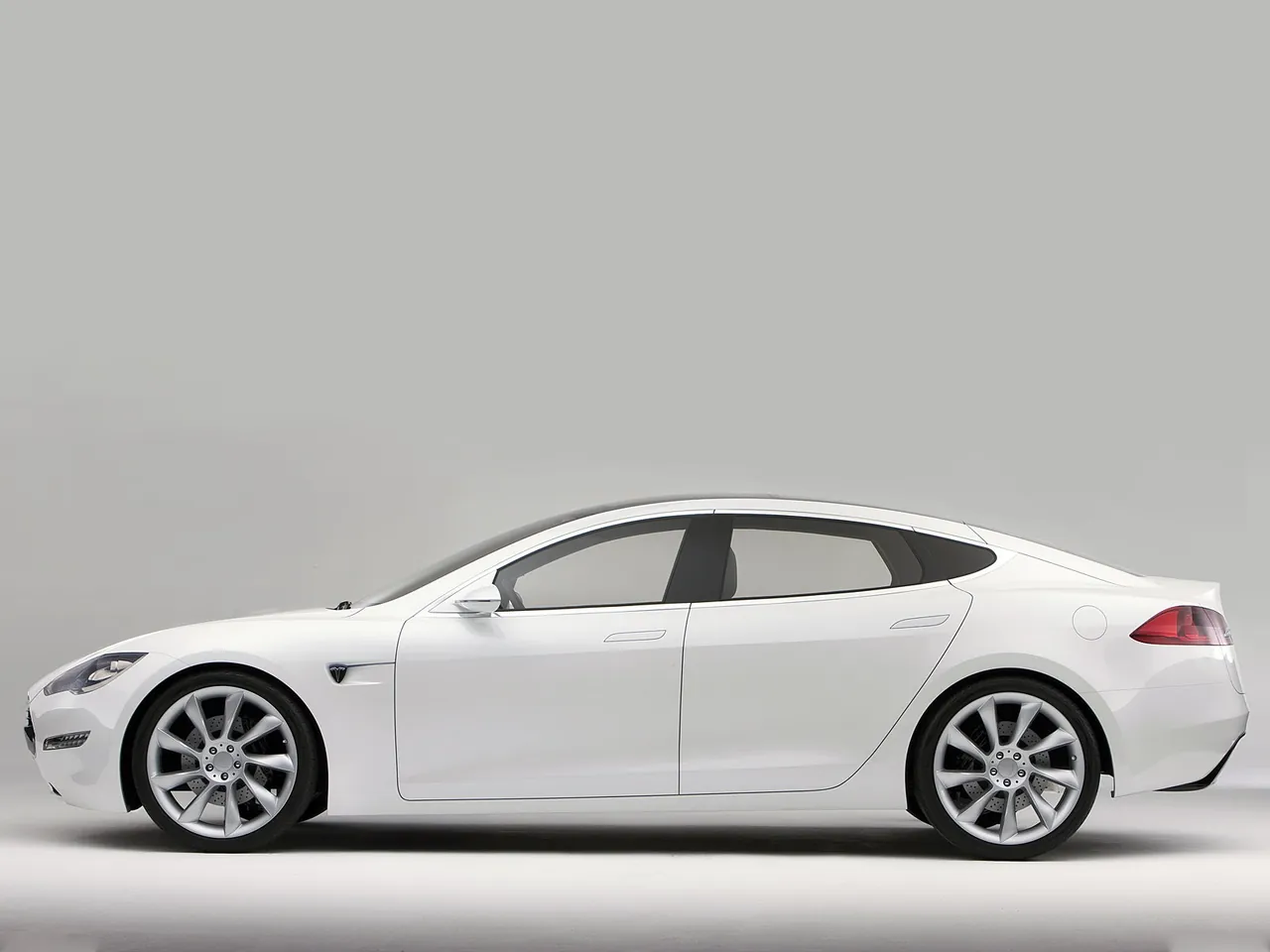 Tesla Model S Concept (2009) – boční profil