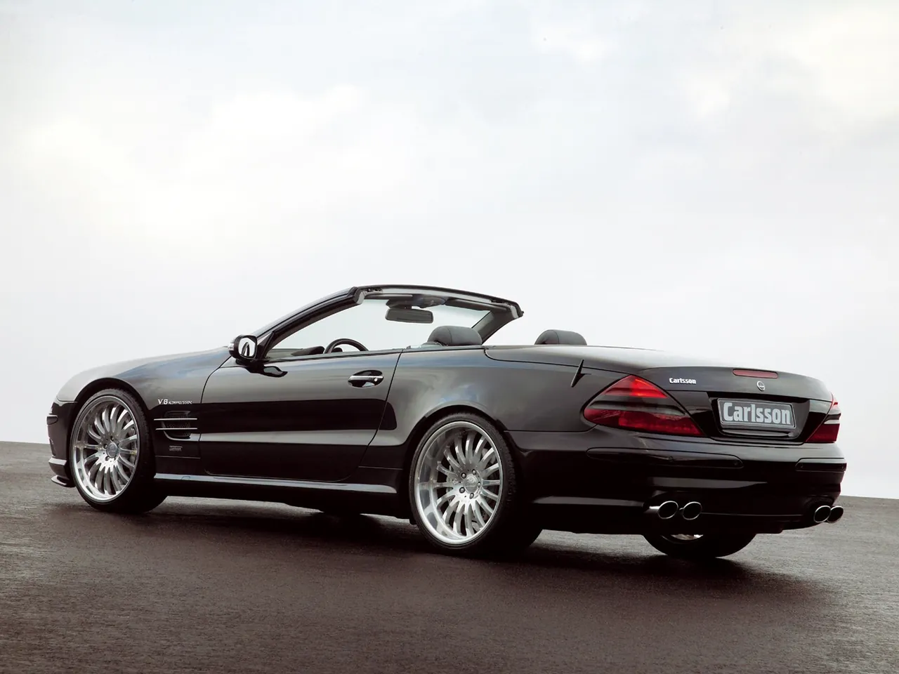 Carlsson Mercedes-Benz SL (2003) – zadní tříčtvrteční pohled