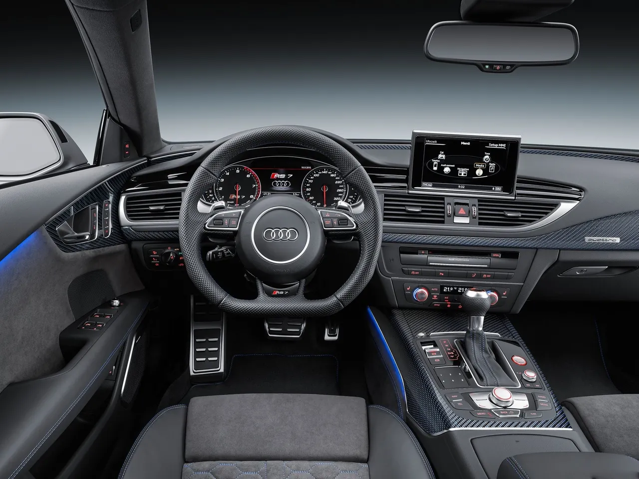 Audi RS7 Sportback performance (2016) – interiér