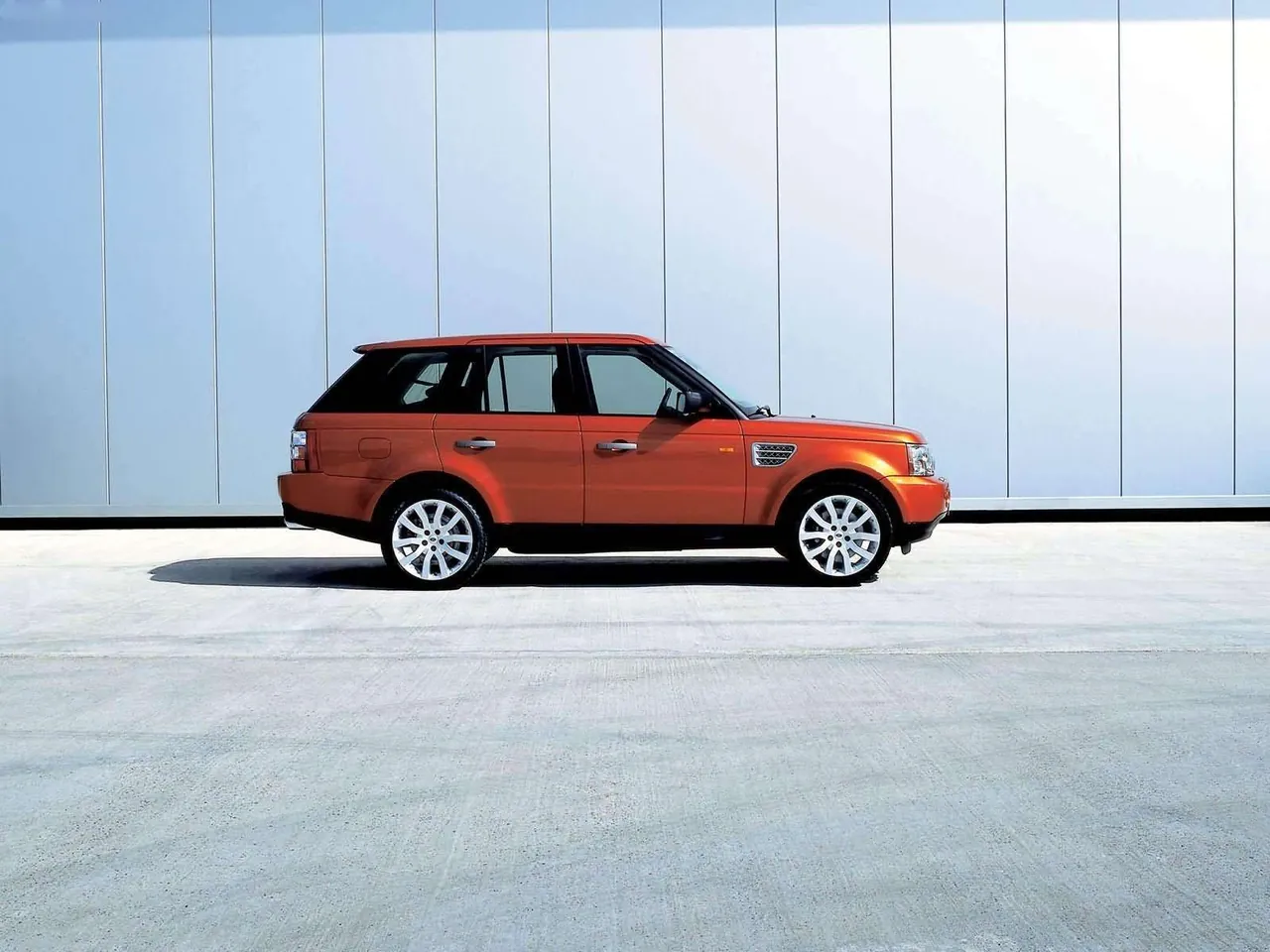 Land Rover Range Rover Sport (2006) – boční profil