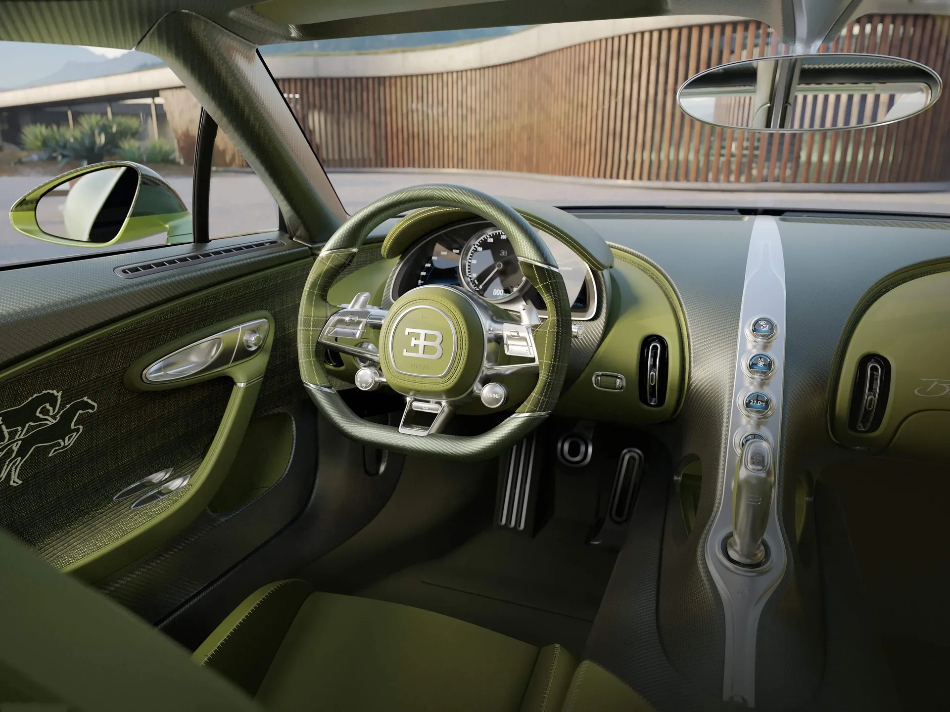 Bugatti Brouillard (2025) – interiér