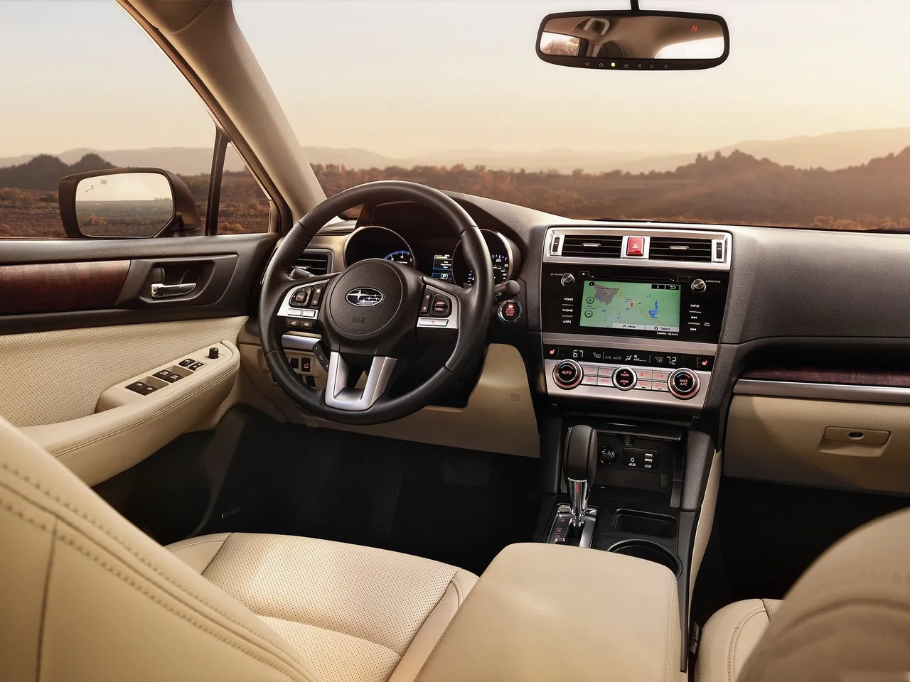 Subaru Outback (2015) – interiér