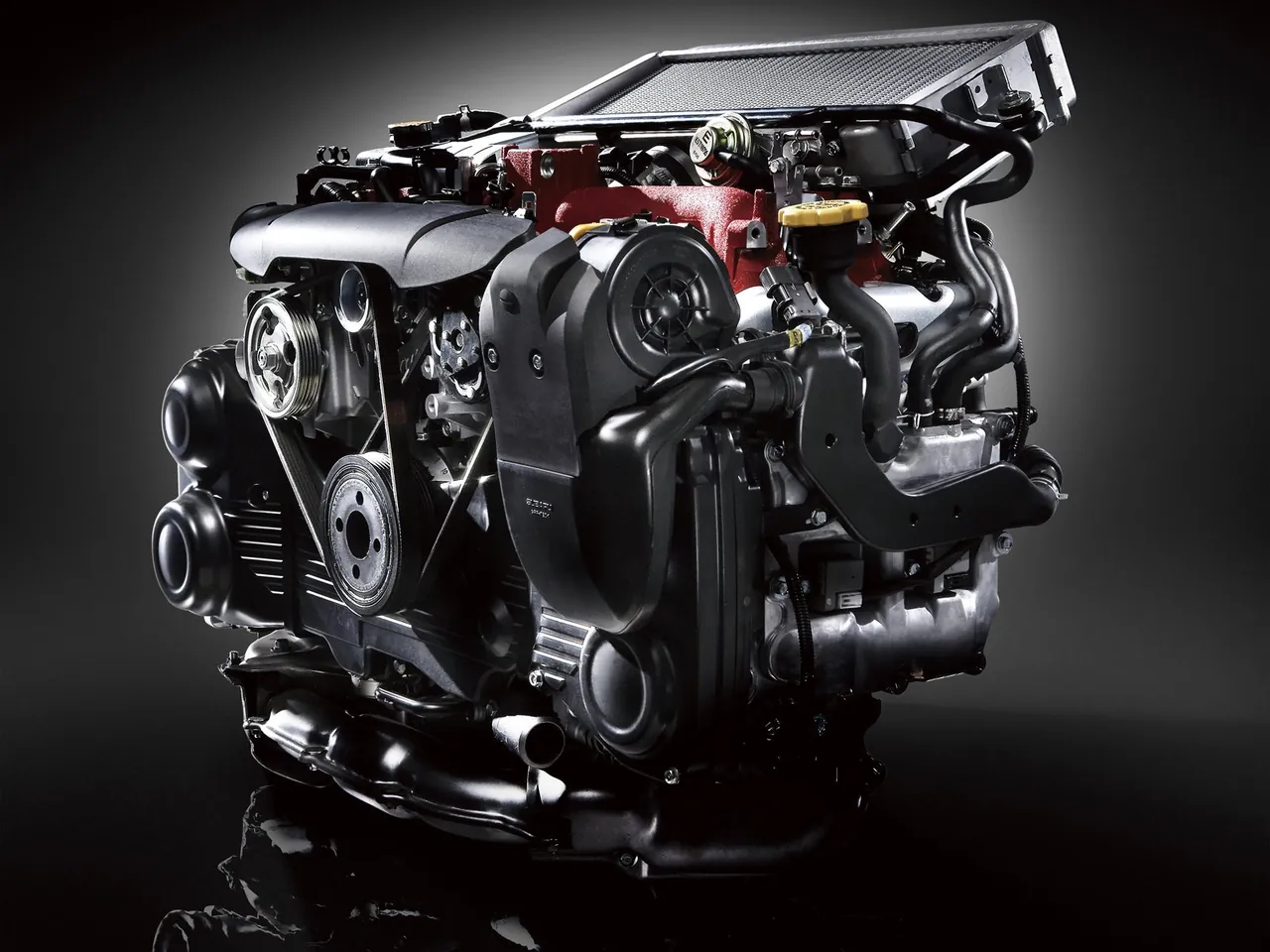 Subaru Impreza WRX STi (2008) – motor