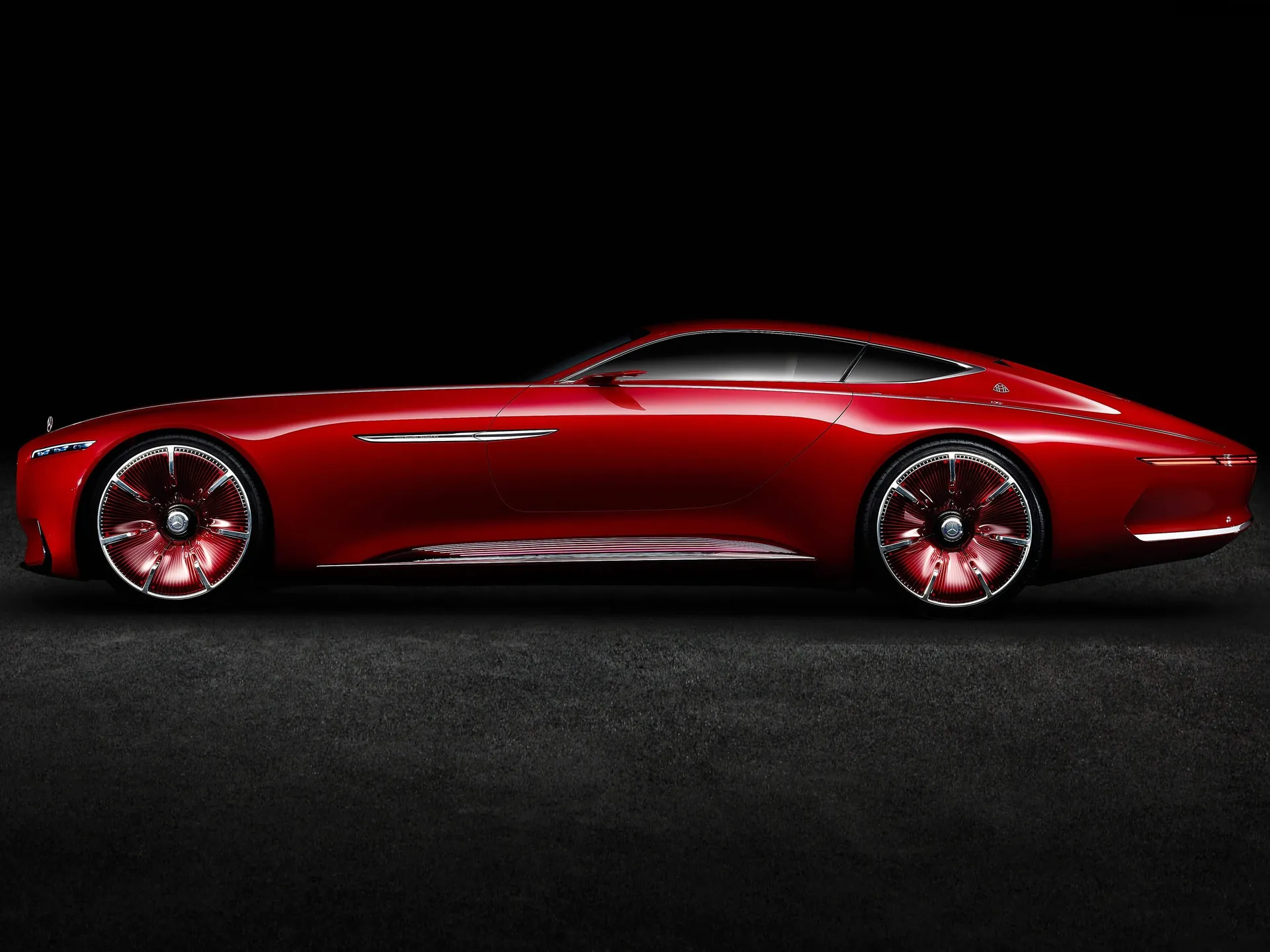 Mercedes-Benz Vision Maybach 6 Concept (2016) – boční profil