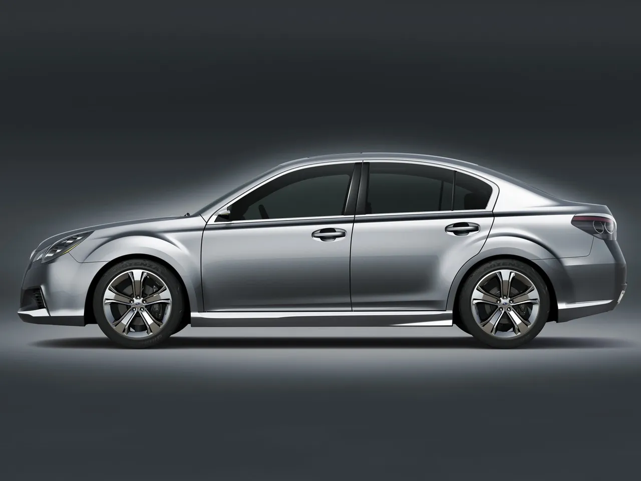 Subaru Legacy Concept (2009) – boční profil