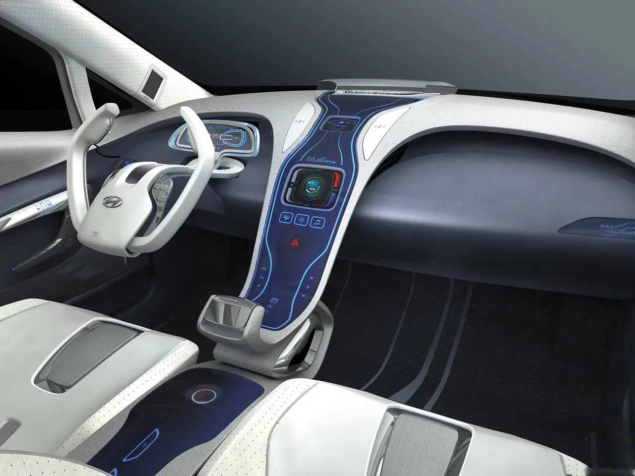Hyundai Blue-Will Concept (2009) – interiér