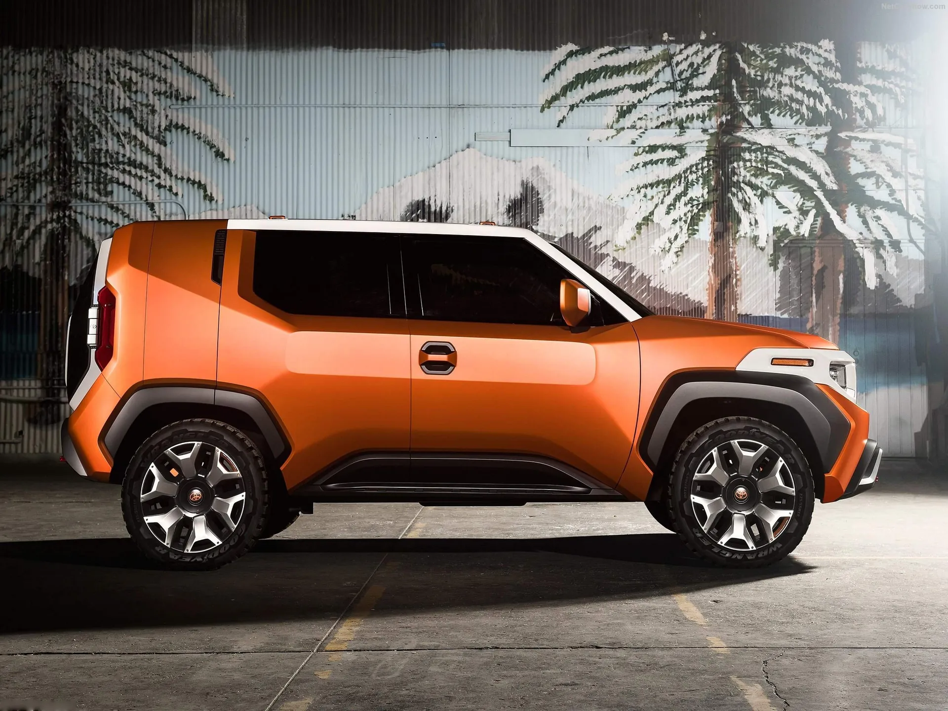 Toyota FT-4X Concept (2017) – boční profil