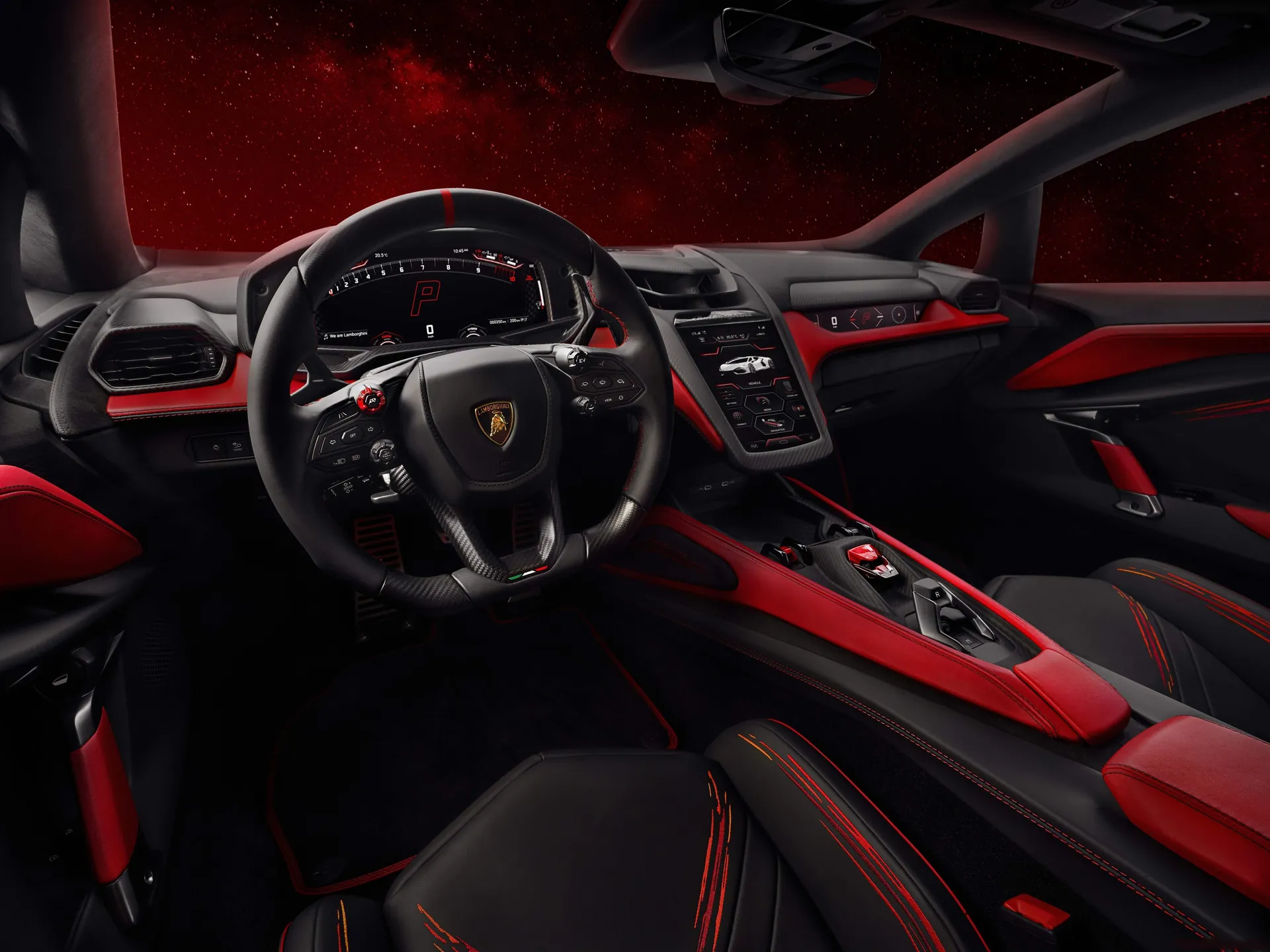 Lamborghini Revuelto Opera Unica Shanghai (2024) – interiér