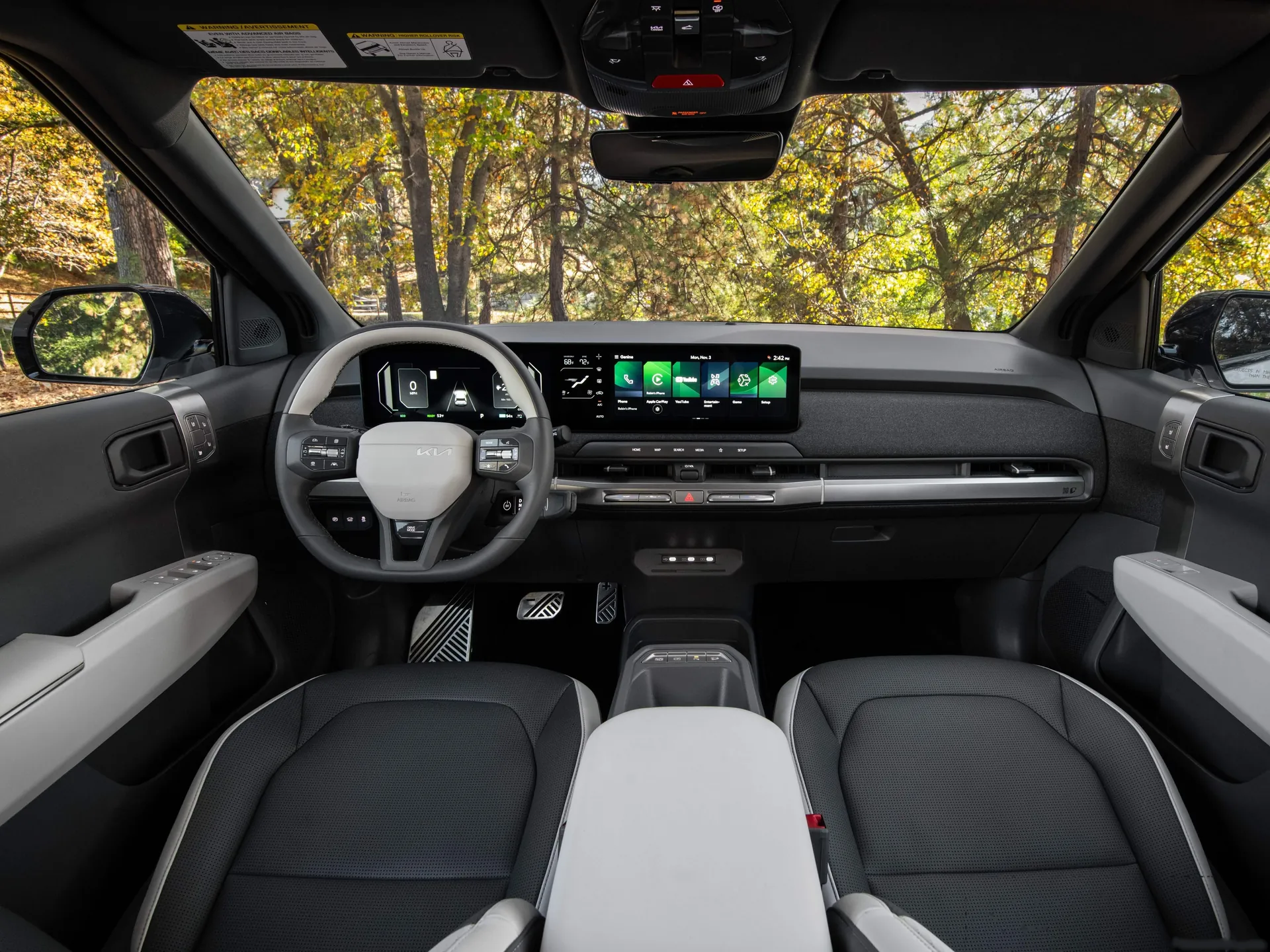 Kia EV3 [US] (2027) – interiér