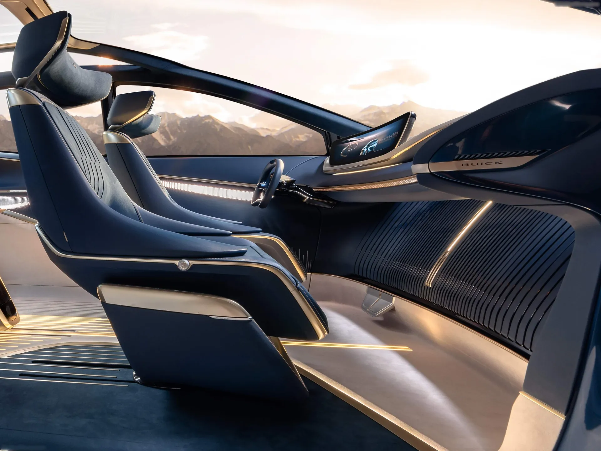 Buick GL8 Flagship Concept (2021) – interiér