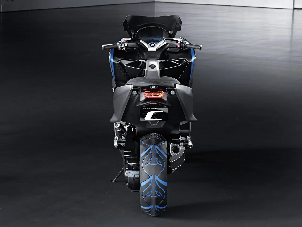 BMW Scooter C Concept (2010) – zezadu