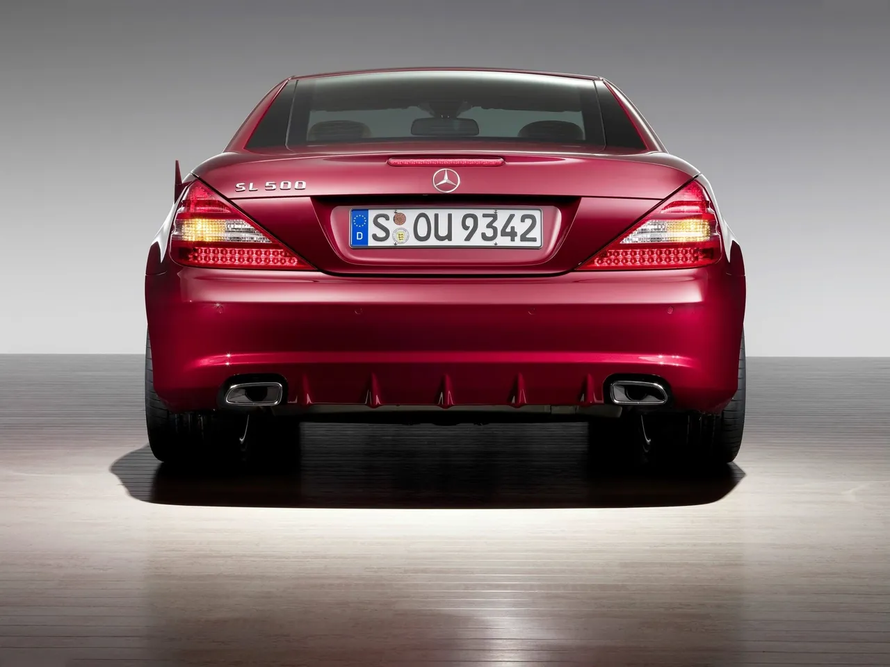 Mercedes-Benz SL-Class (2009) – zezadu