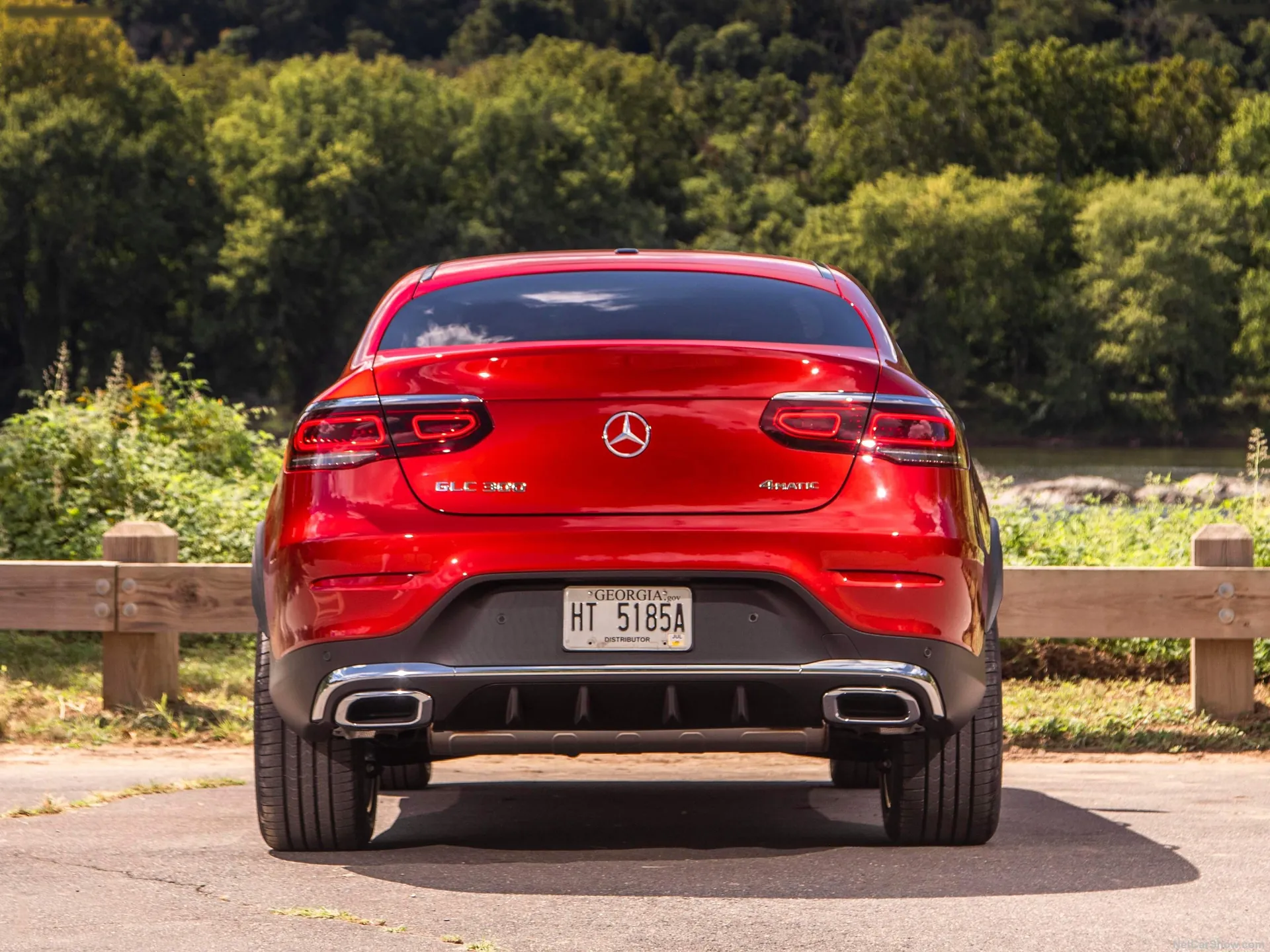 Mercedes-Benz GLC Coupe (2020) - Rear