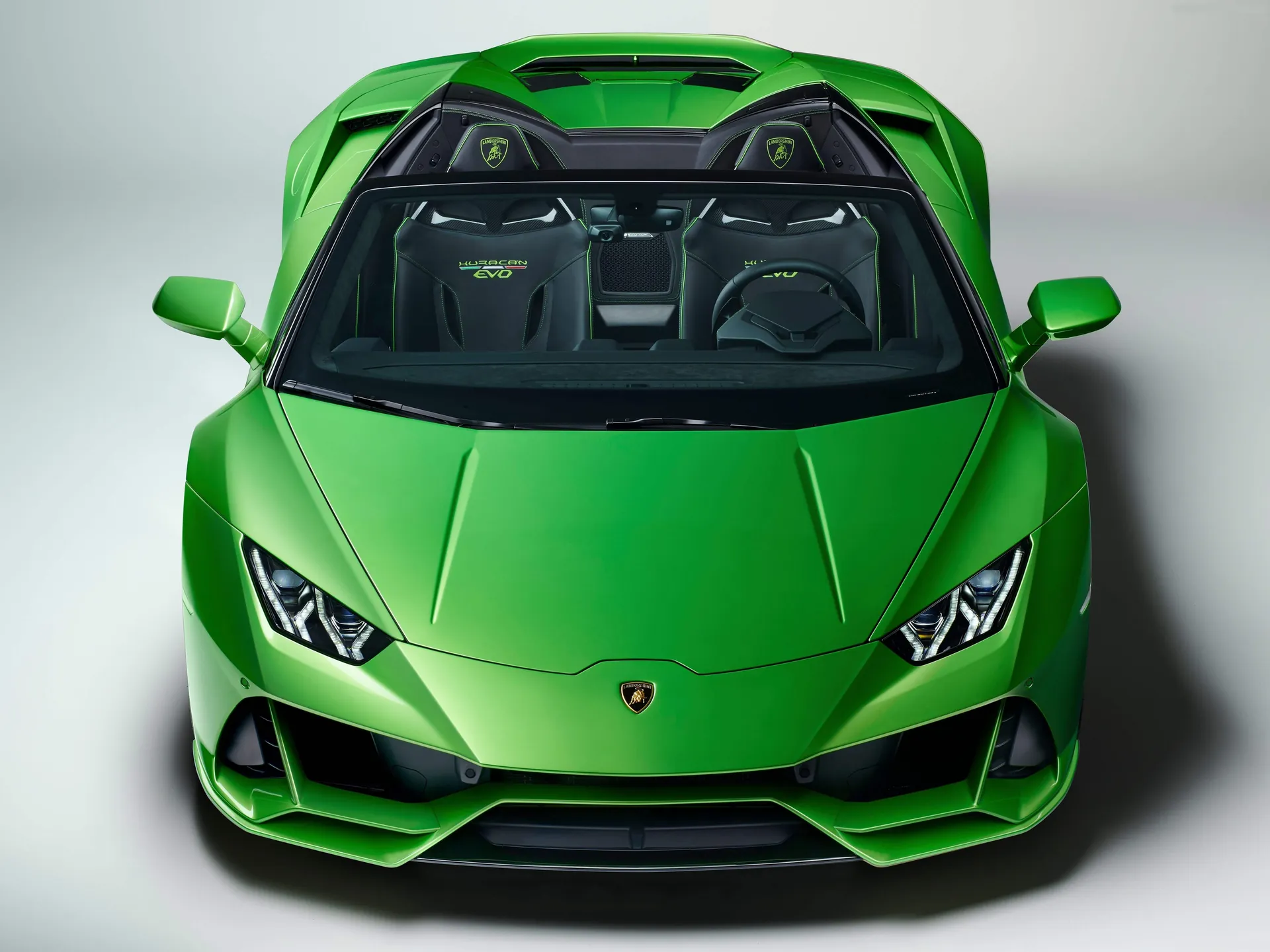 Lamborghini Huracan Evo Spyder (2019) – zepředu