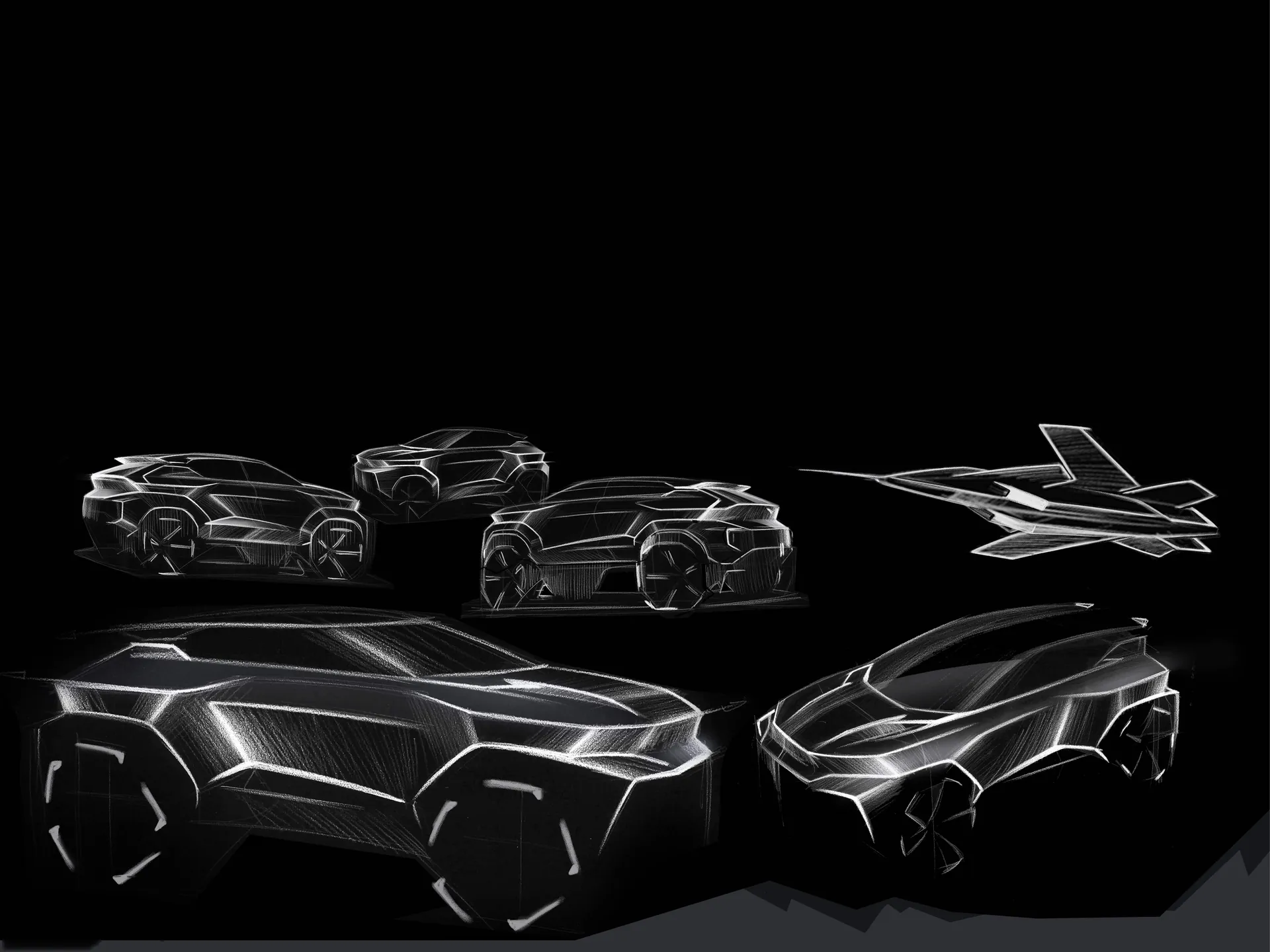 Mahindra Vision.X Concept (2025) - Design Sketches