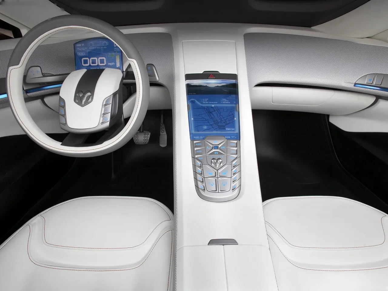 Dodge ZEO Concept (2008) – interiér