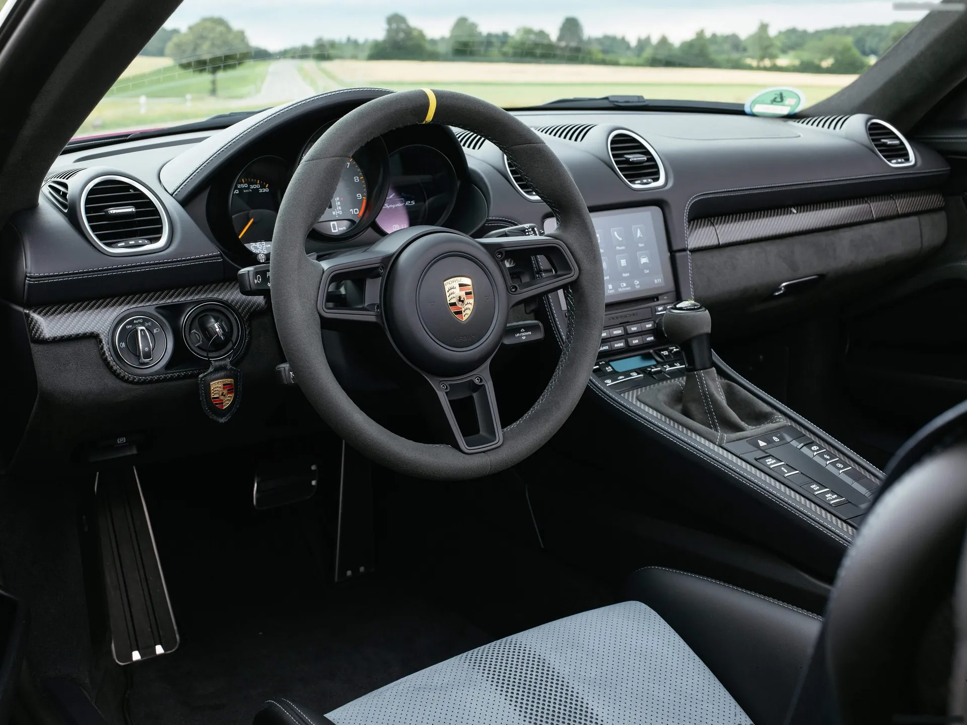 Porsche 718 Spyder RS (2024) – interiér