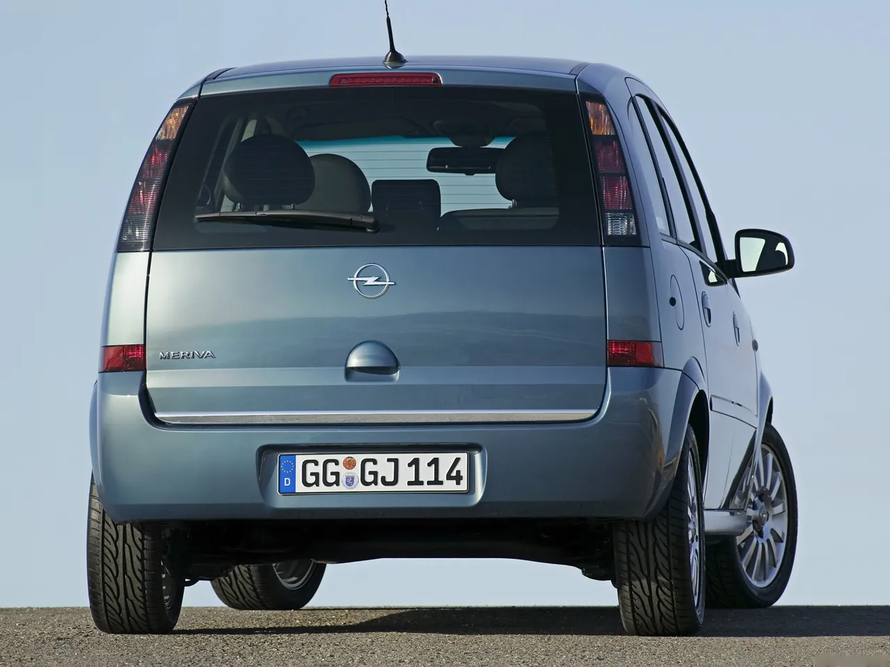 Opel Meriva (2006) – zadní pohled