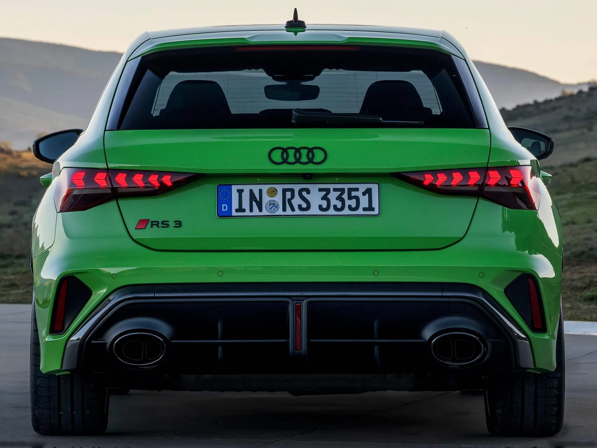 Audi RS3 Sportback (2025) – zezadu