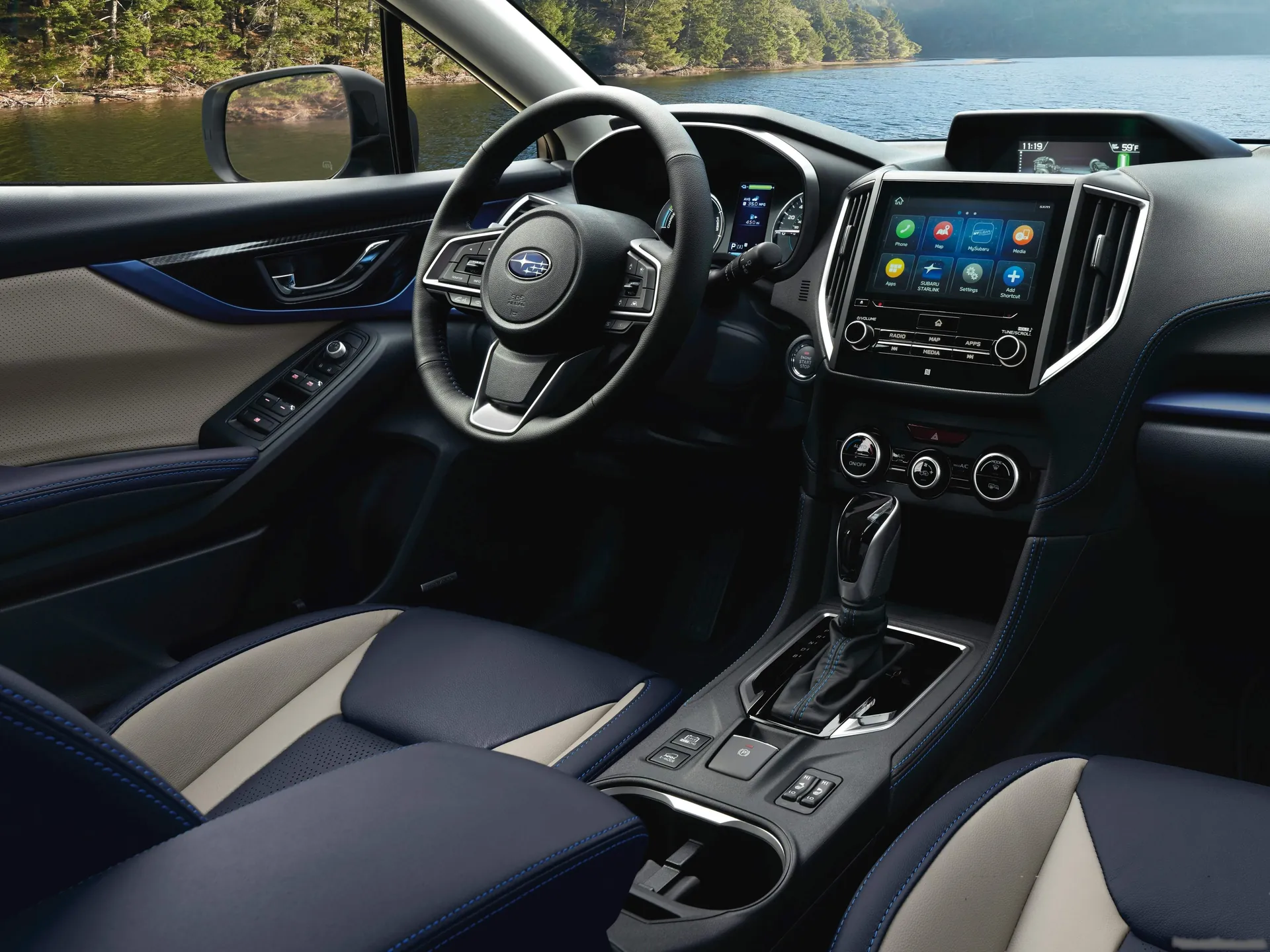 Subaru Crosstrek Hybrid (2019) – interiér