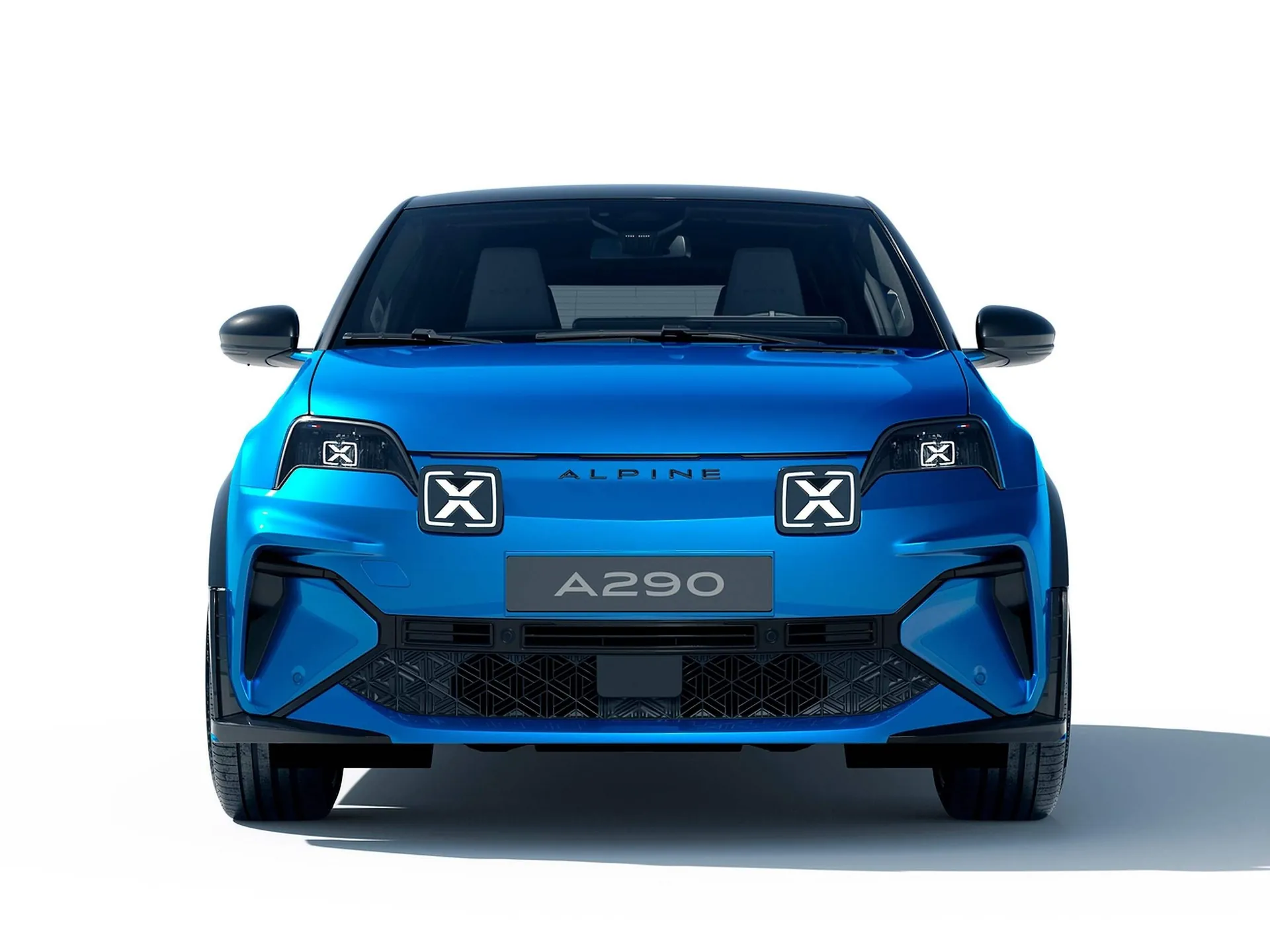 Alpine A290 GTS (2025) – zepředu