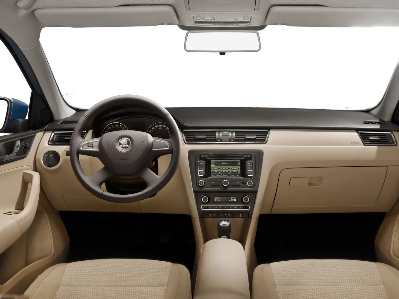 Skoda Rapid (2013) – interiér