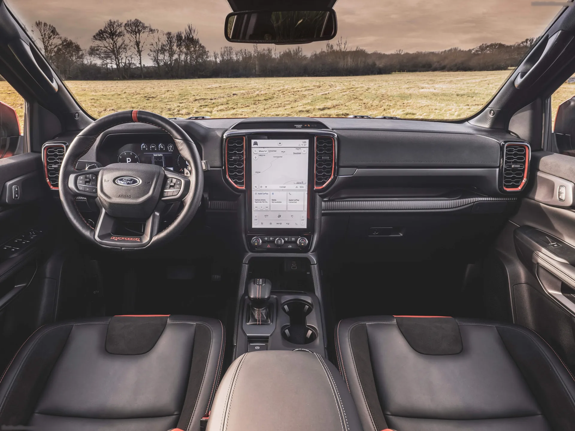 Ford Ranger Raptor (2023) – interiér
