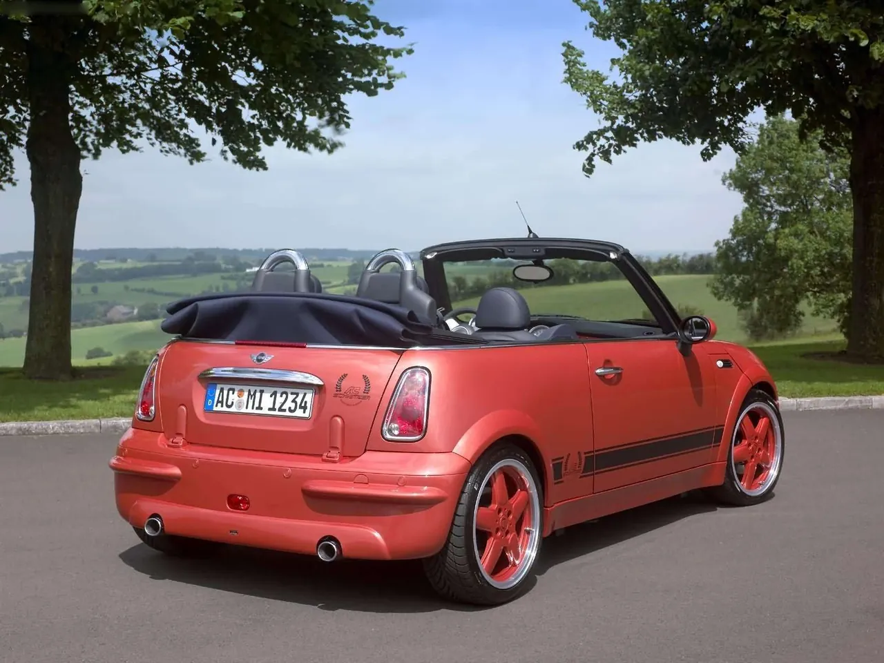 AC Schnitzer Mini Cooper Covertible (2004) - Rear Three-Quarter