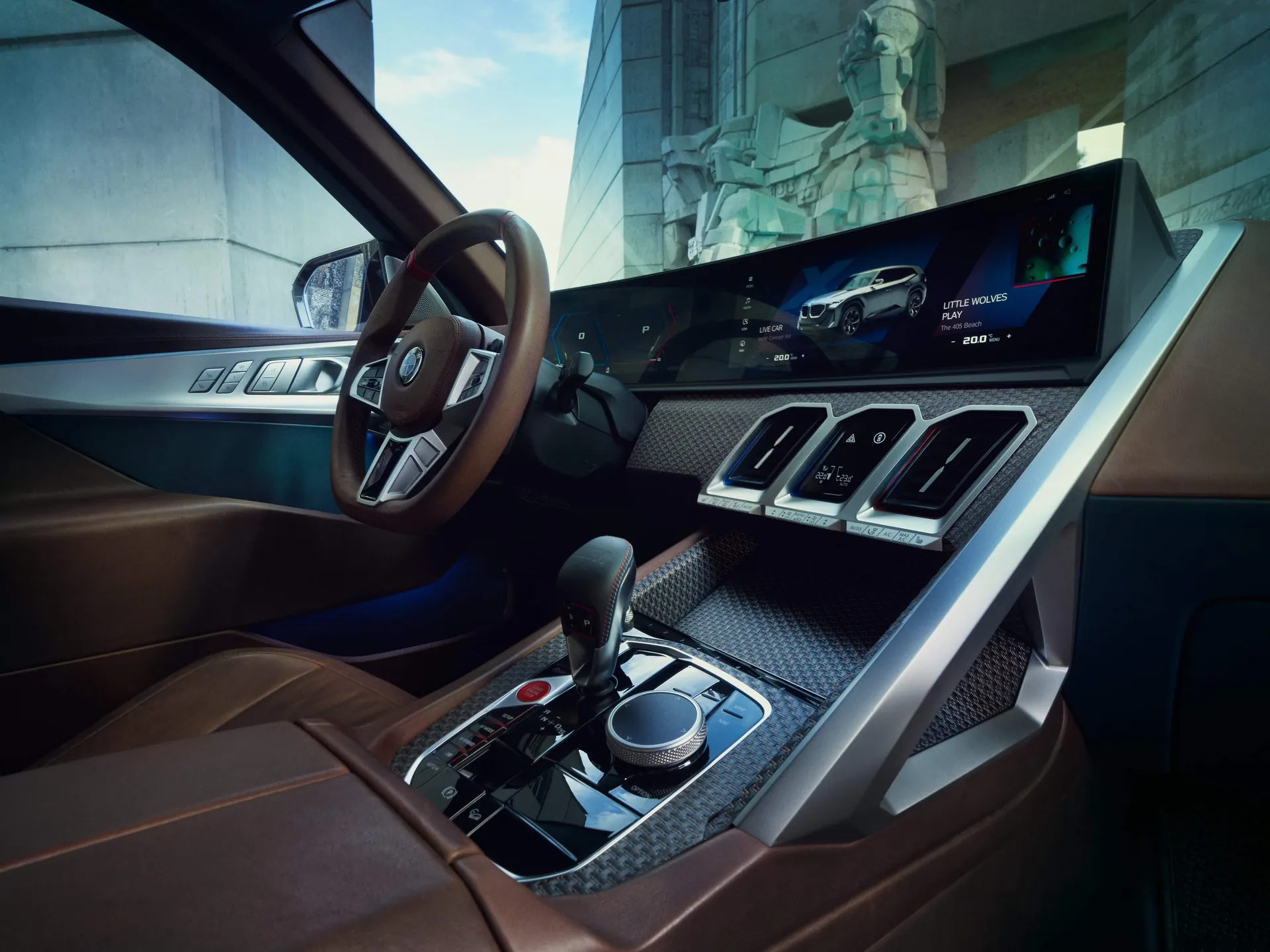 BMW XM Concept (2021) – interiér