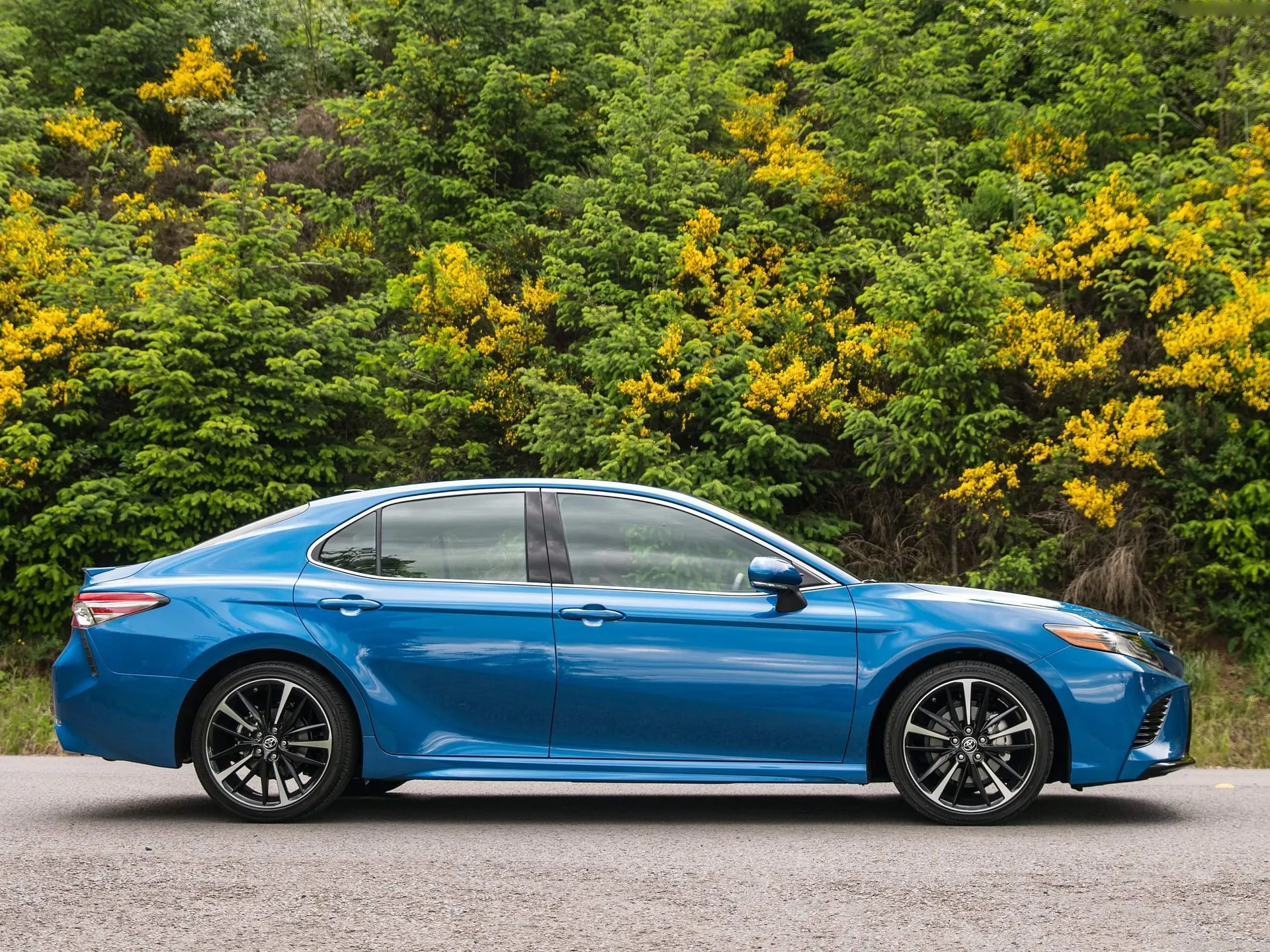 Toyota Camry (2018) – boční profil
