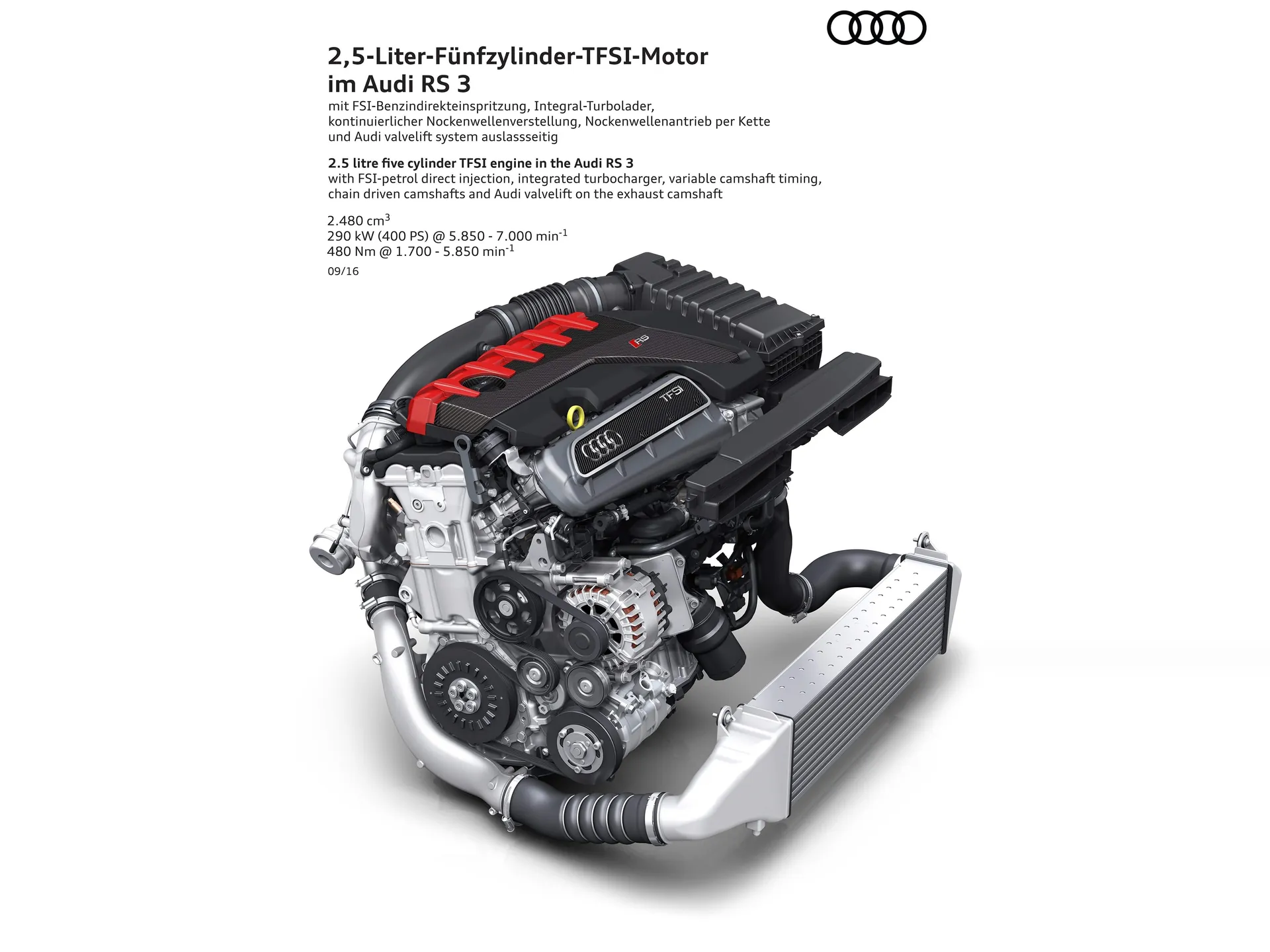 Audi RS3 Sedan (2017) – motor