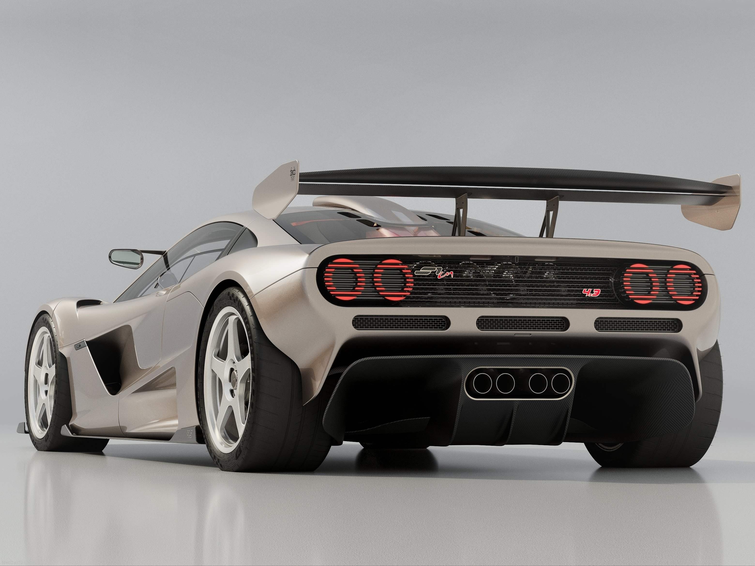 Gordon Murray S1 LM (2027) - Rear Three-Quarter