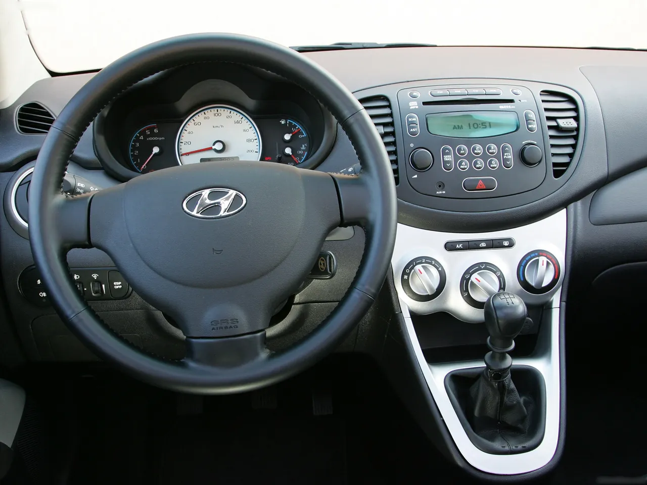 Hyundai i10 (2008) – interiér