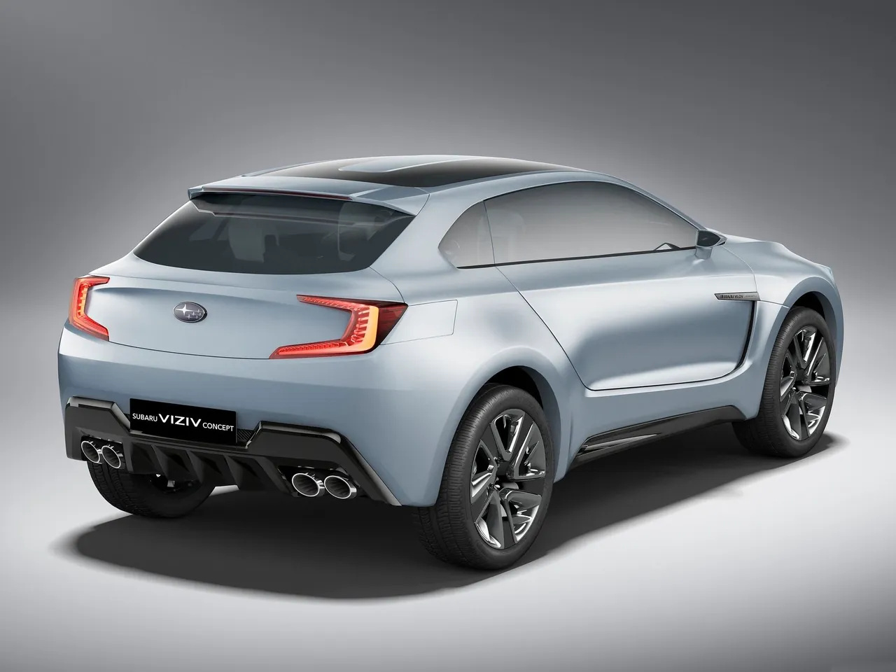 Subaru Viziv Concept (2013) – zadní tříčtvrteční pohled