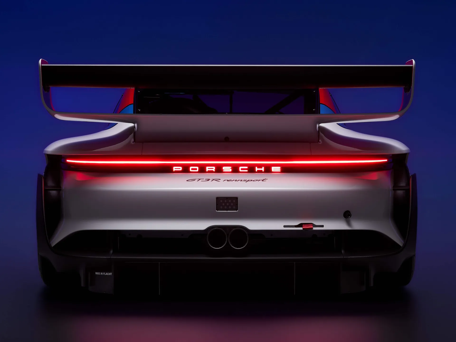Porsche 911 GT3 R rennsport (2023) - Rear