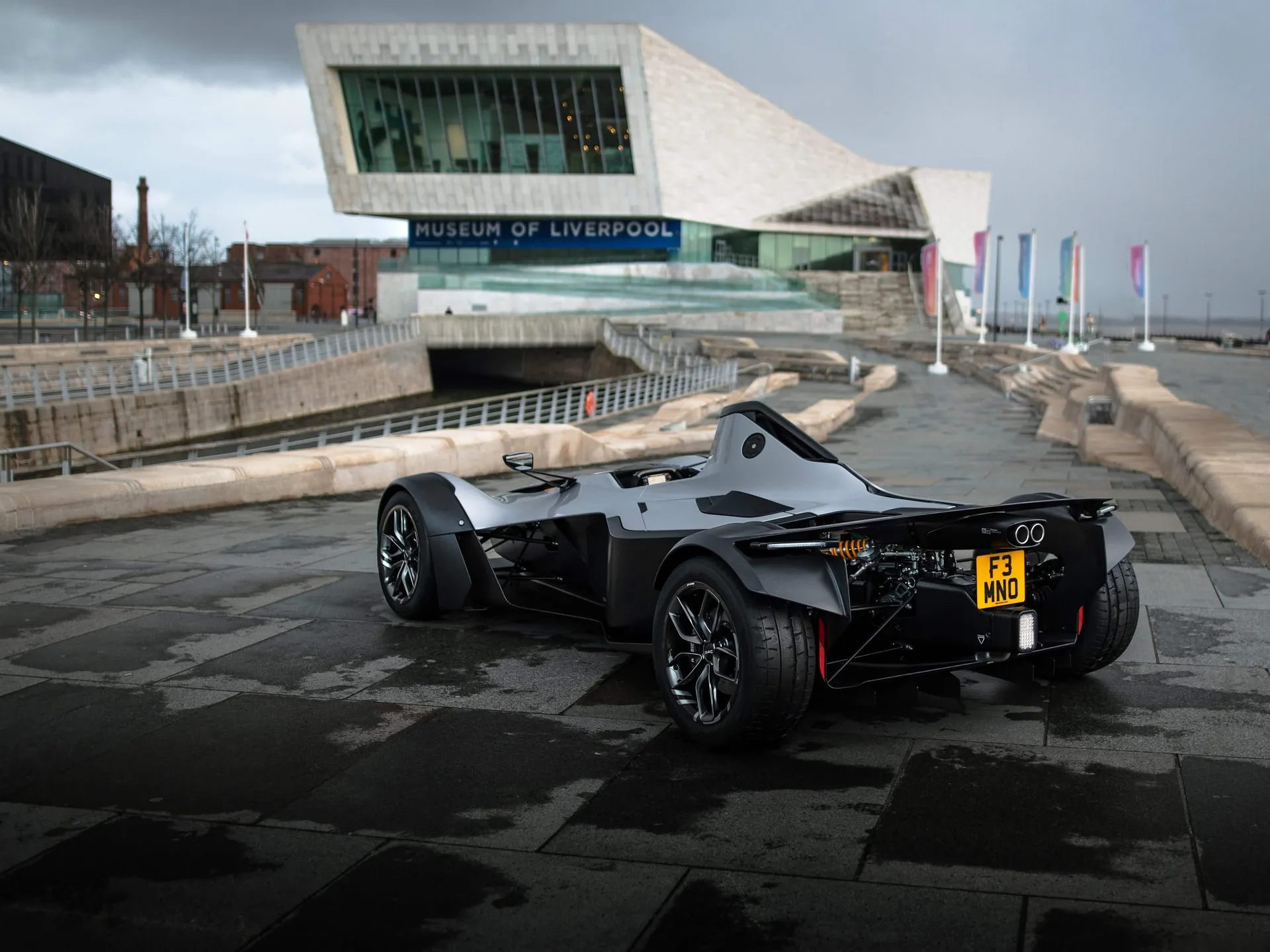 BAC Mono (2021) – zadní tříčtvrteční pohled