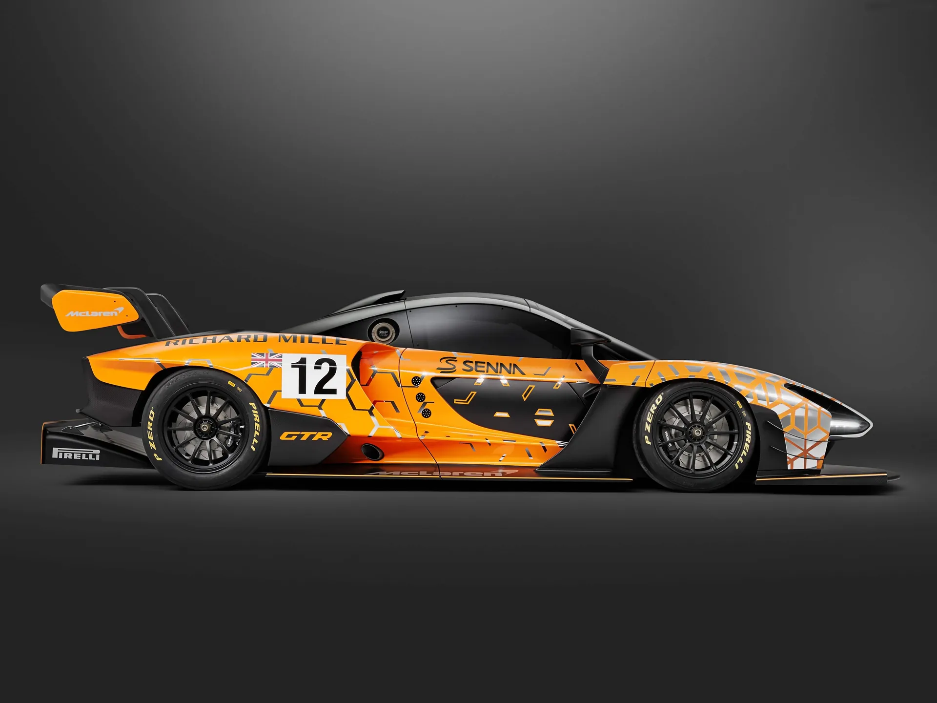 McLaren Senna GTR Concept (2018) – boční profil