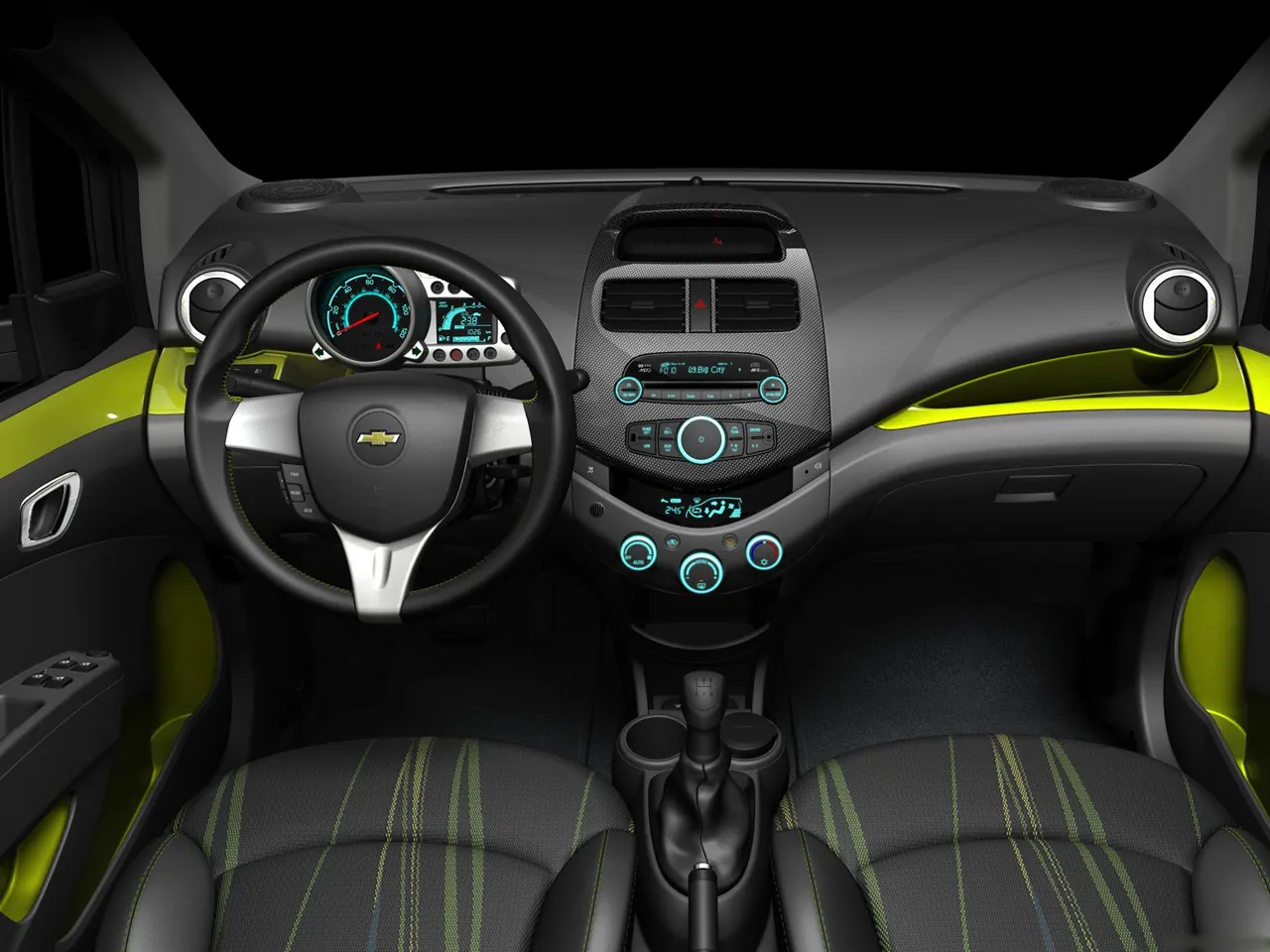 Chevrolet Spark (2010) – interiér