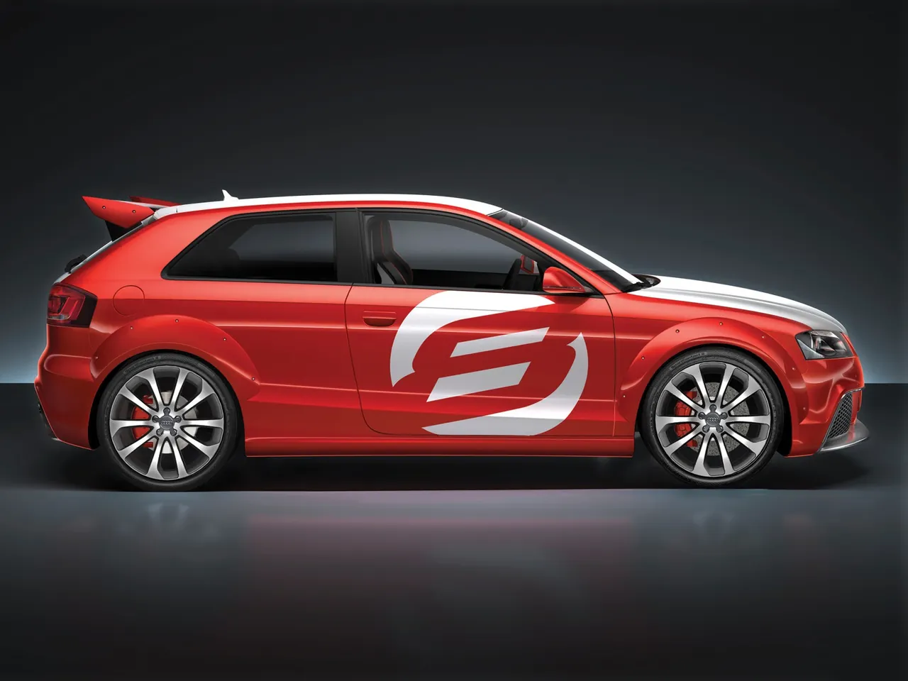 Audi A3 TDI clubsport quattro Concept (2008) – boční profil