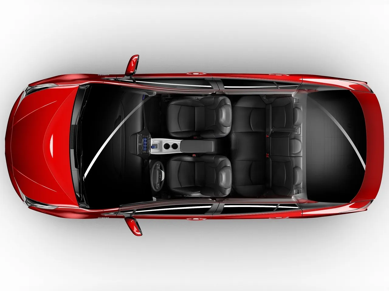 Toyota Prius (2016) – pohled shora
