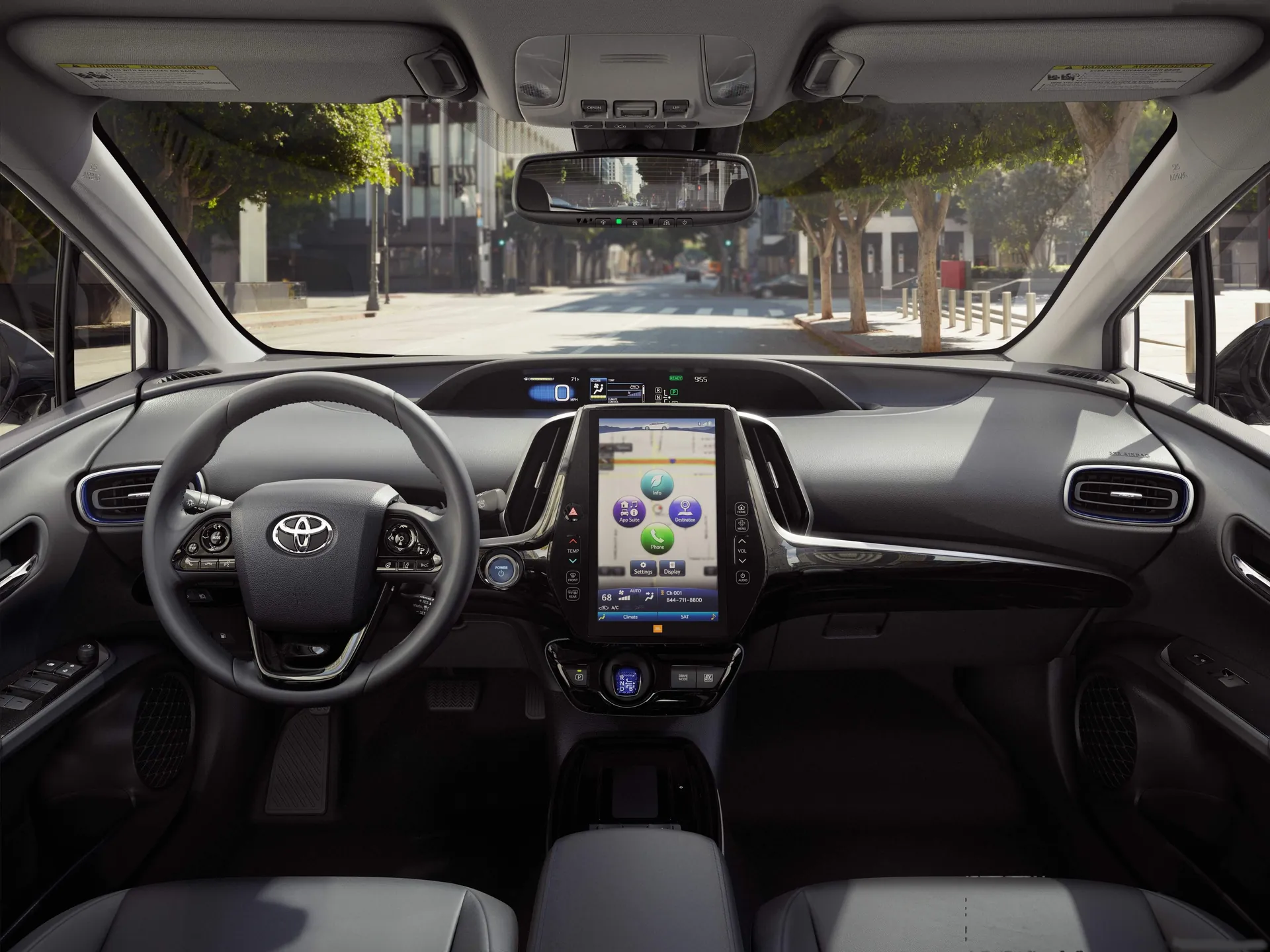 Toyota Prius (2019) – interiér