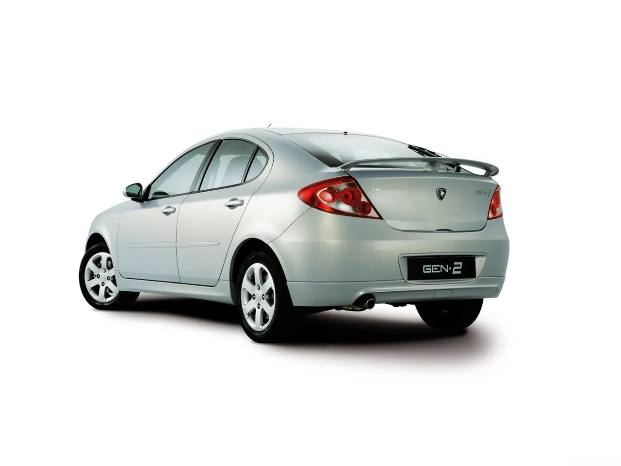 Proton GEN-2 (2008) – zadní tříčtvrteční pohled