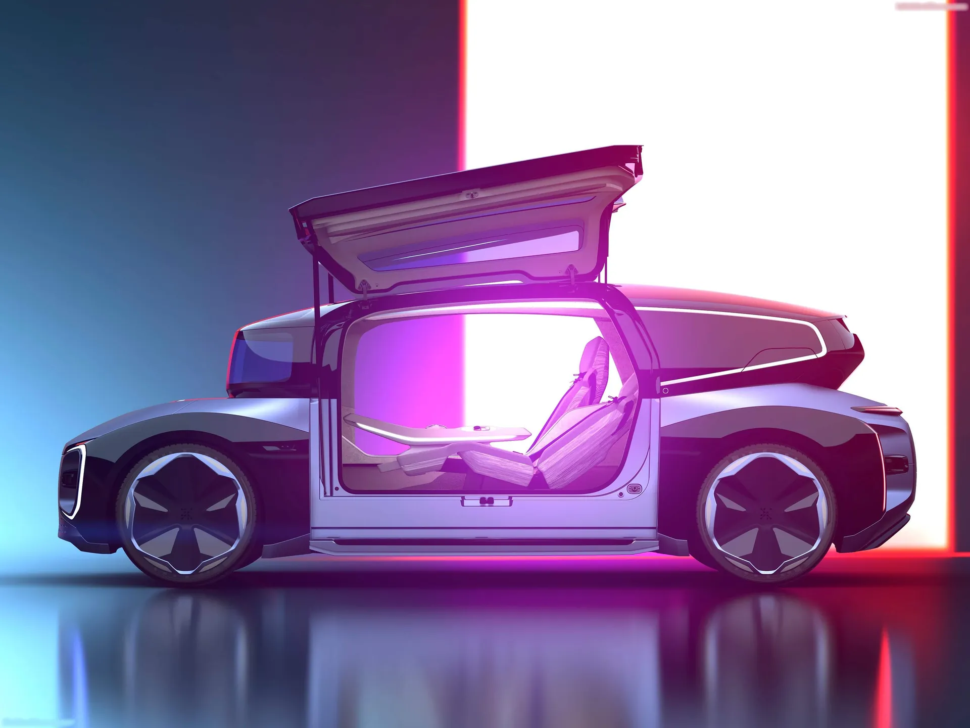 Volkswagen Gen.Travel Concept (2022) - Side Profile