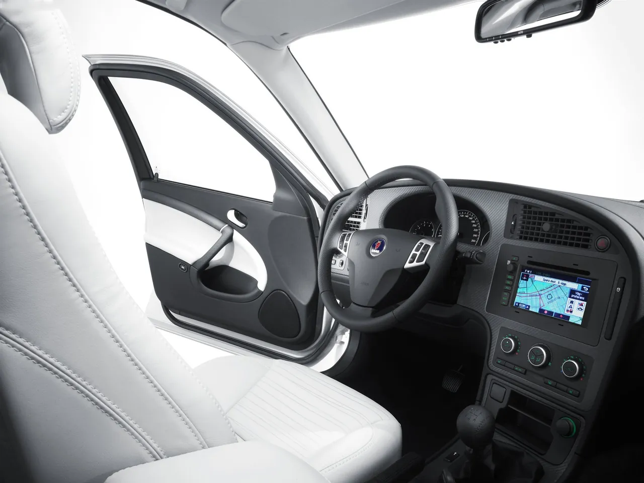 Saab BioPower 100 Concept (2007) – interiér