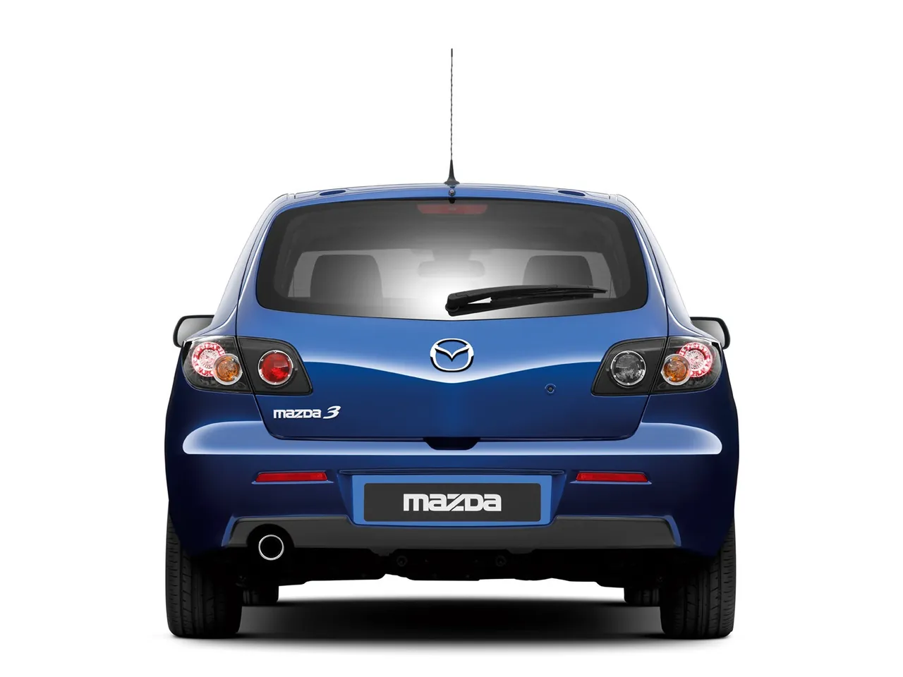 Mazda 3 Facelift (2006) – zezadu