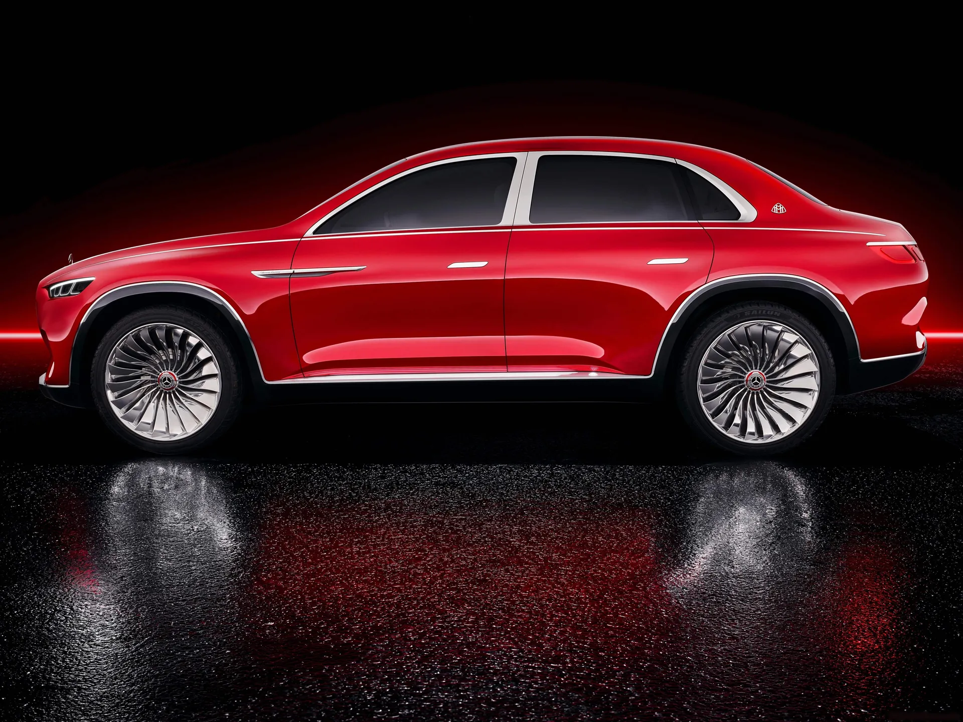 Mercedes-Benz Vision Maybach Ultimate Luxury Concept (2018) – boční profil