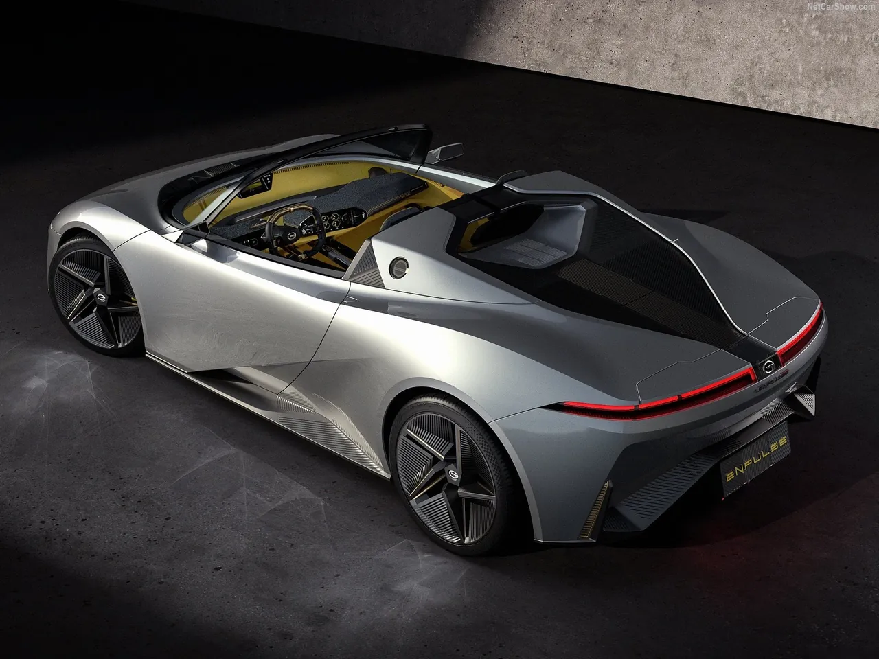 GAC Enpulse Concept (2020) – zadní tříčtvrteční pohled