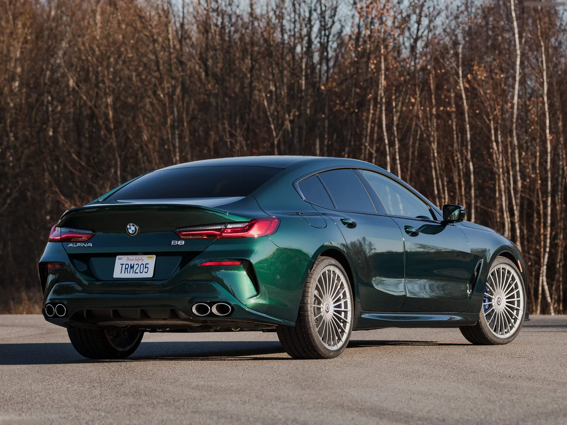 Alpina BMW B8 Gran Coupe (2022) - Rear Three-Quarter